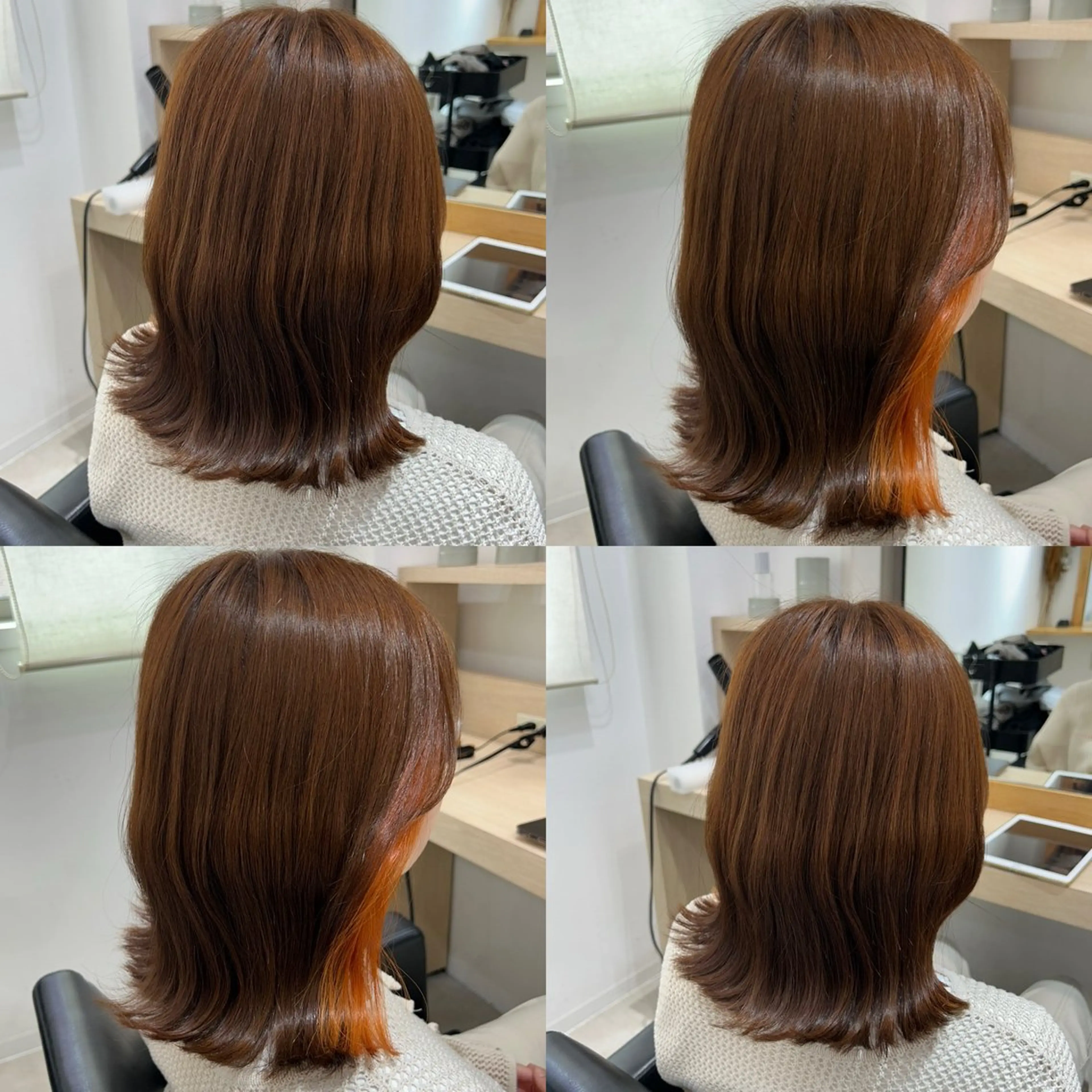 ミディアム カラー 🤍透明感/韓国風 🤍サクラギヒトミのヘアスタイル