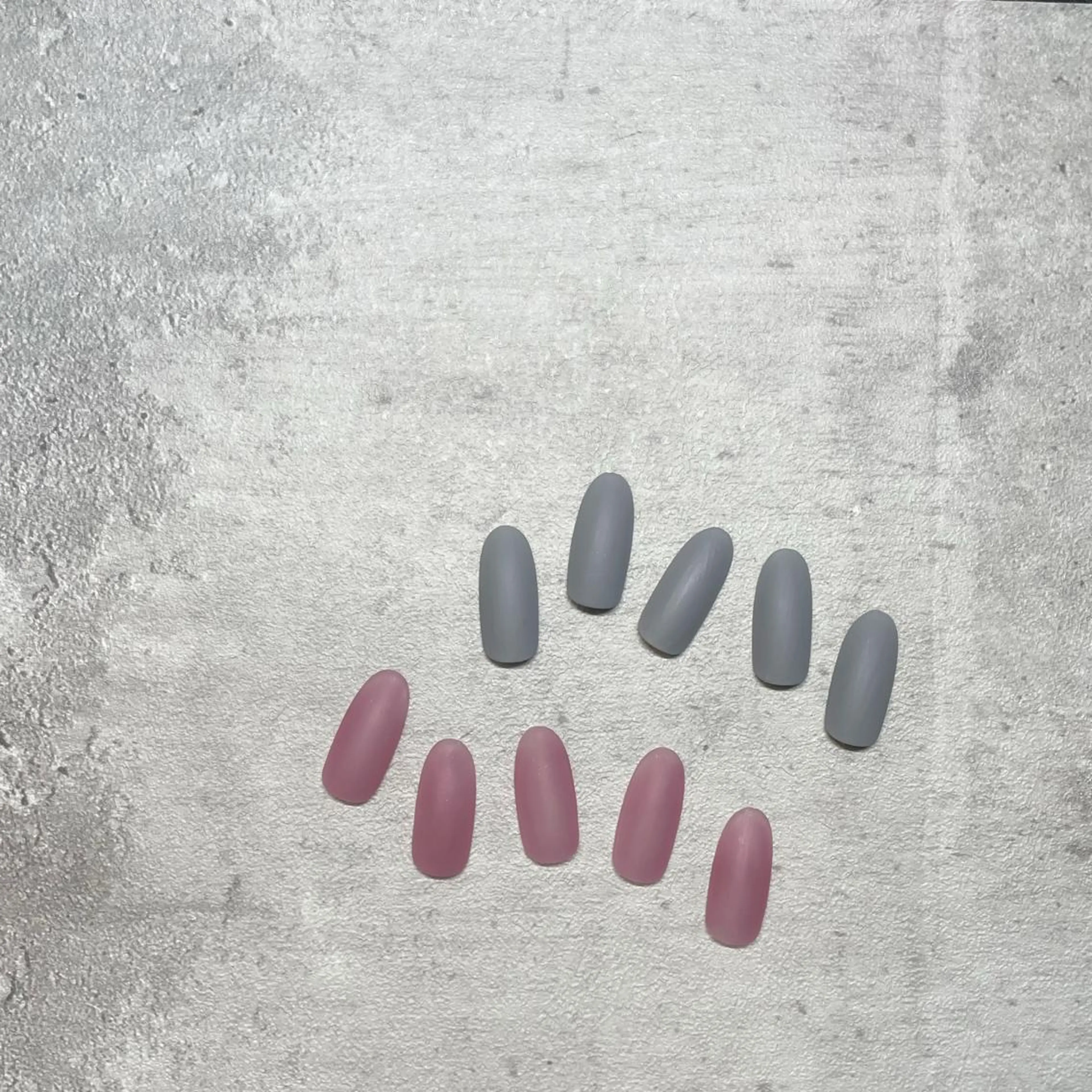 ネイル マットネイル ワンカラーネイル JAZZ nail&eyeのマツエク・マツパデザイン