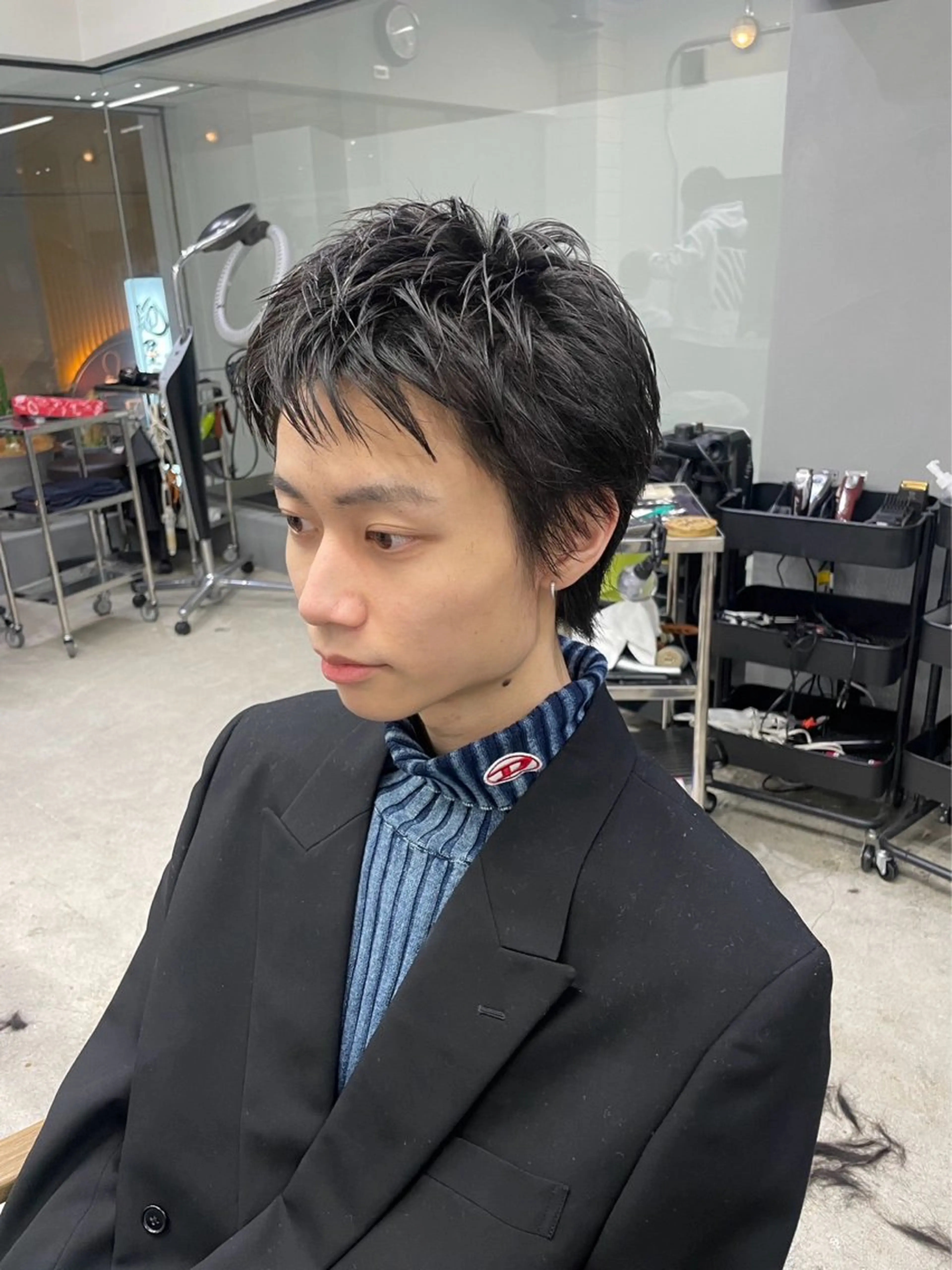 ショート メンズ メンズ専門サロン wokeのヘアスタイル