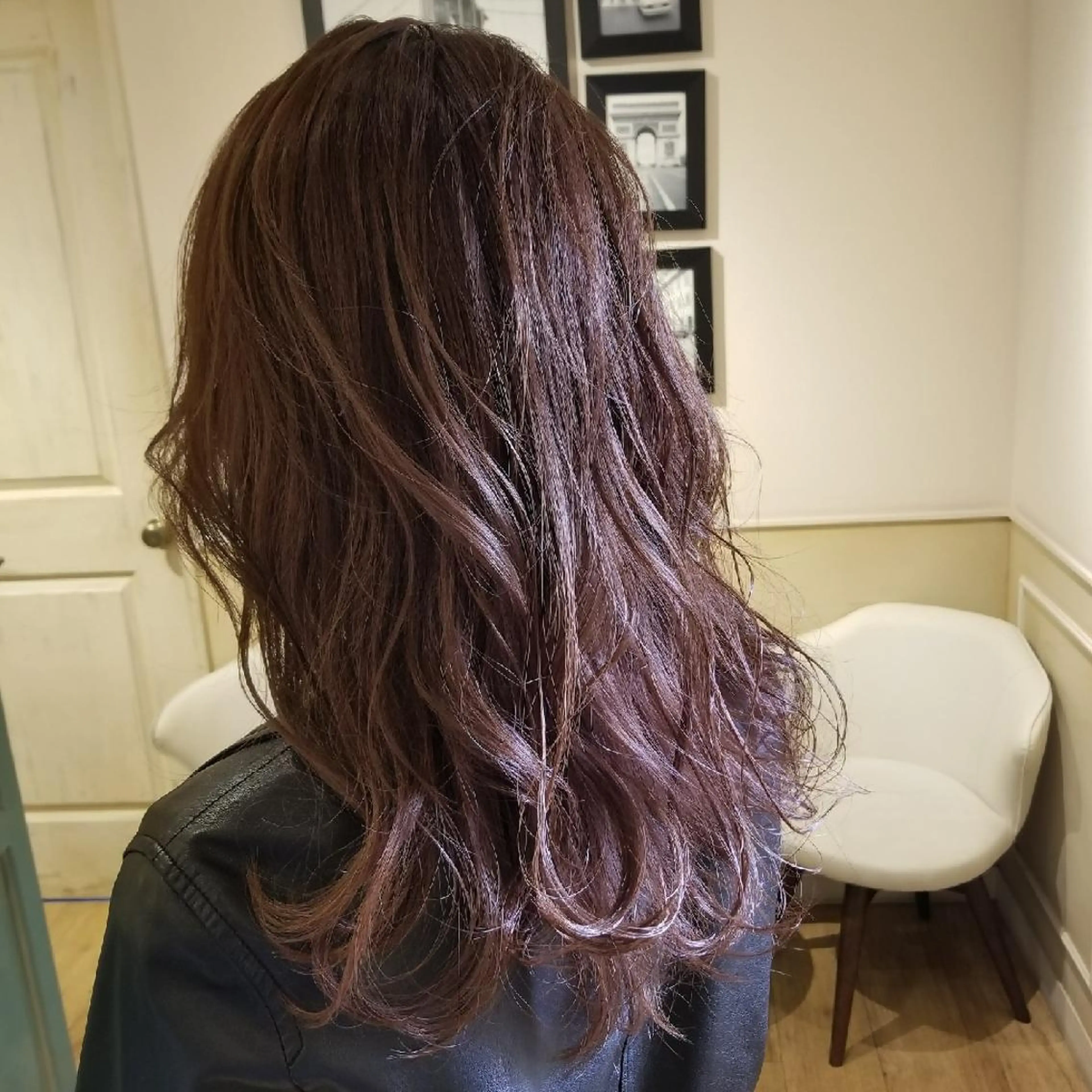 セミロング レイヤーカット/ 髪質改善/代表西村のヘアスタイル