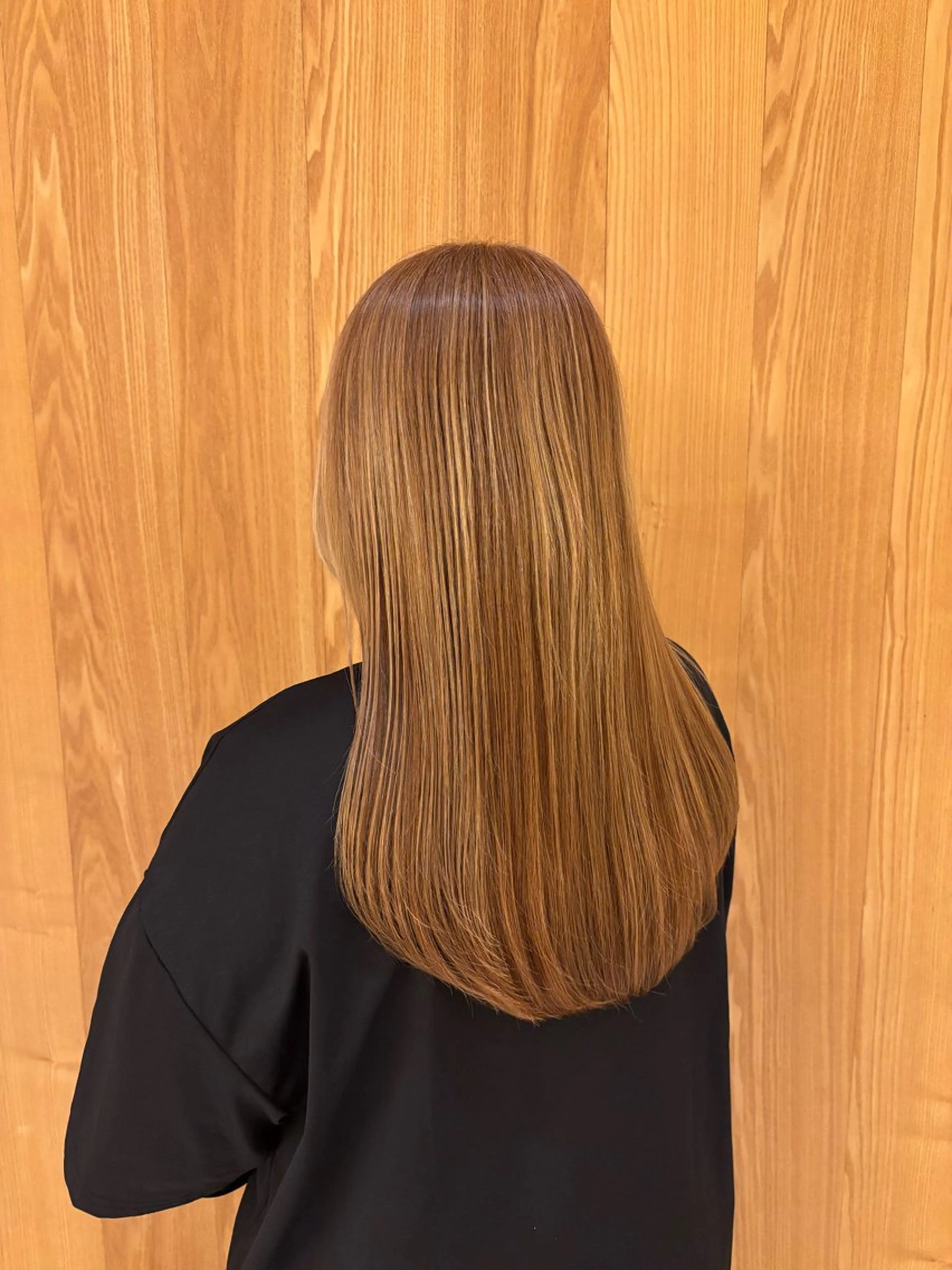 ロング 福井 伶菜のヘアスタイル