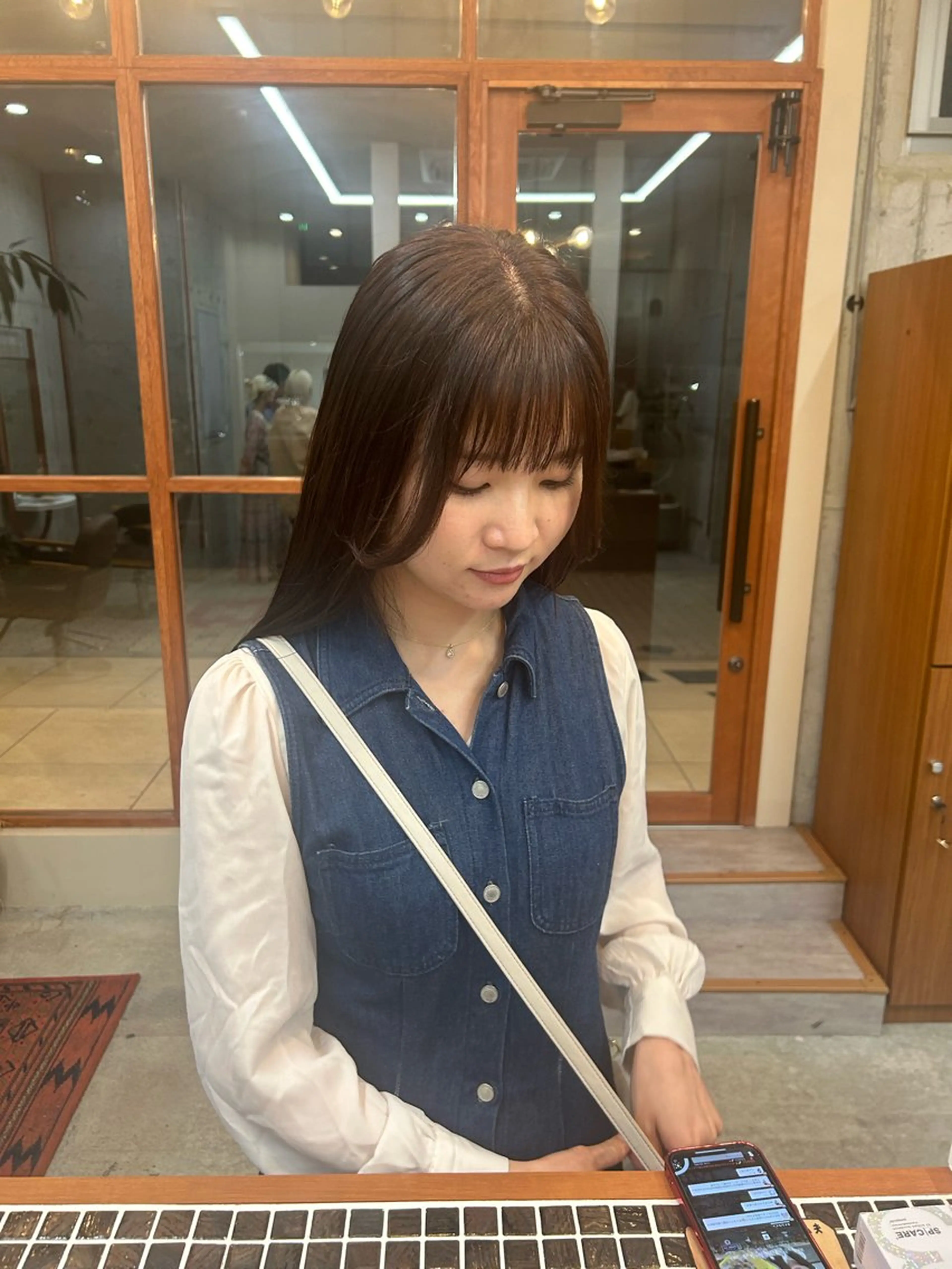 ロング カラー ヘアカラー カット・ブリーチ/ ふわあいりのヘアスタイル