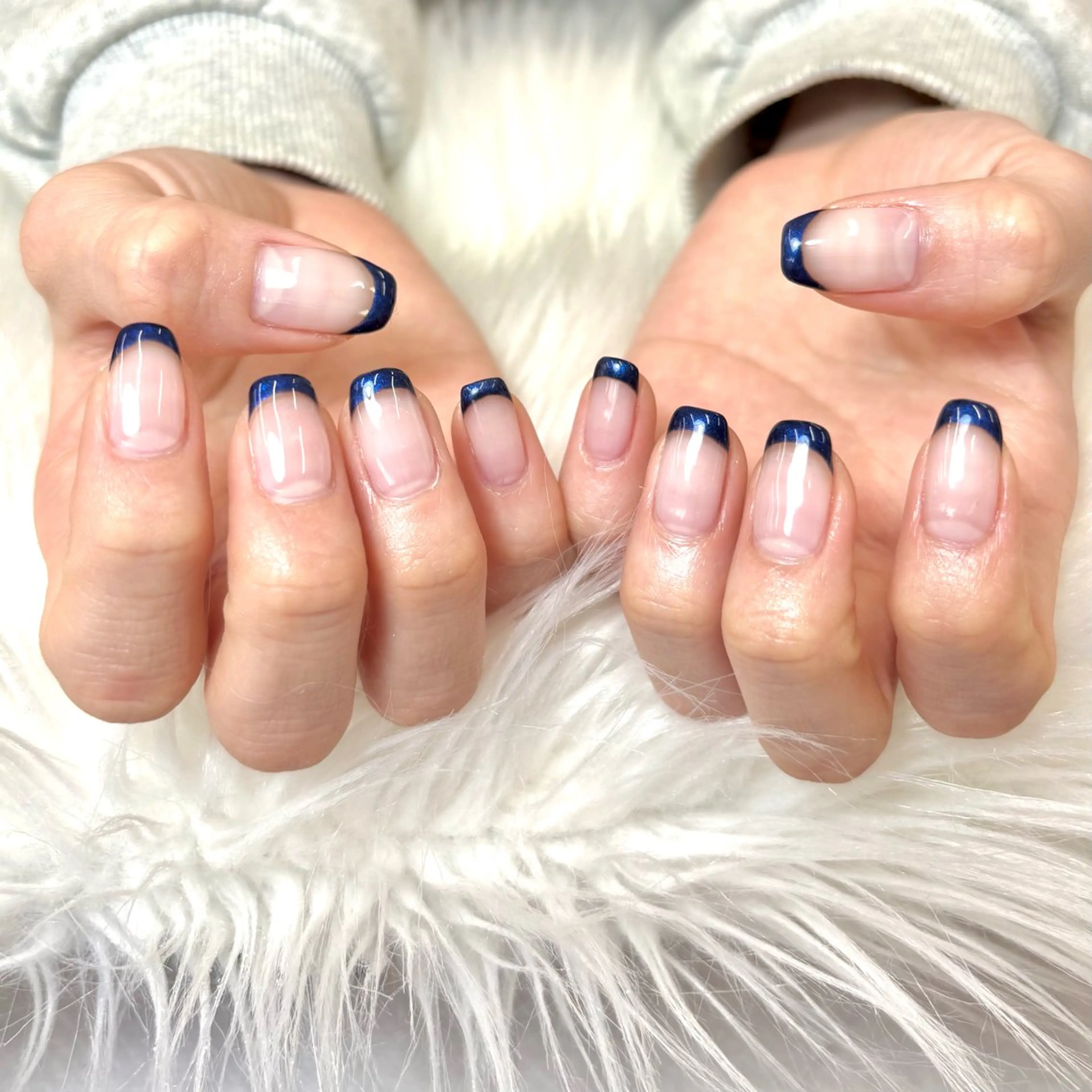 ネイル フレンチネイル ハンドネイル ハンドケア NAIL atre SAIKAのネイルデザイン