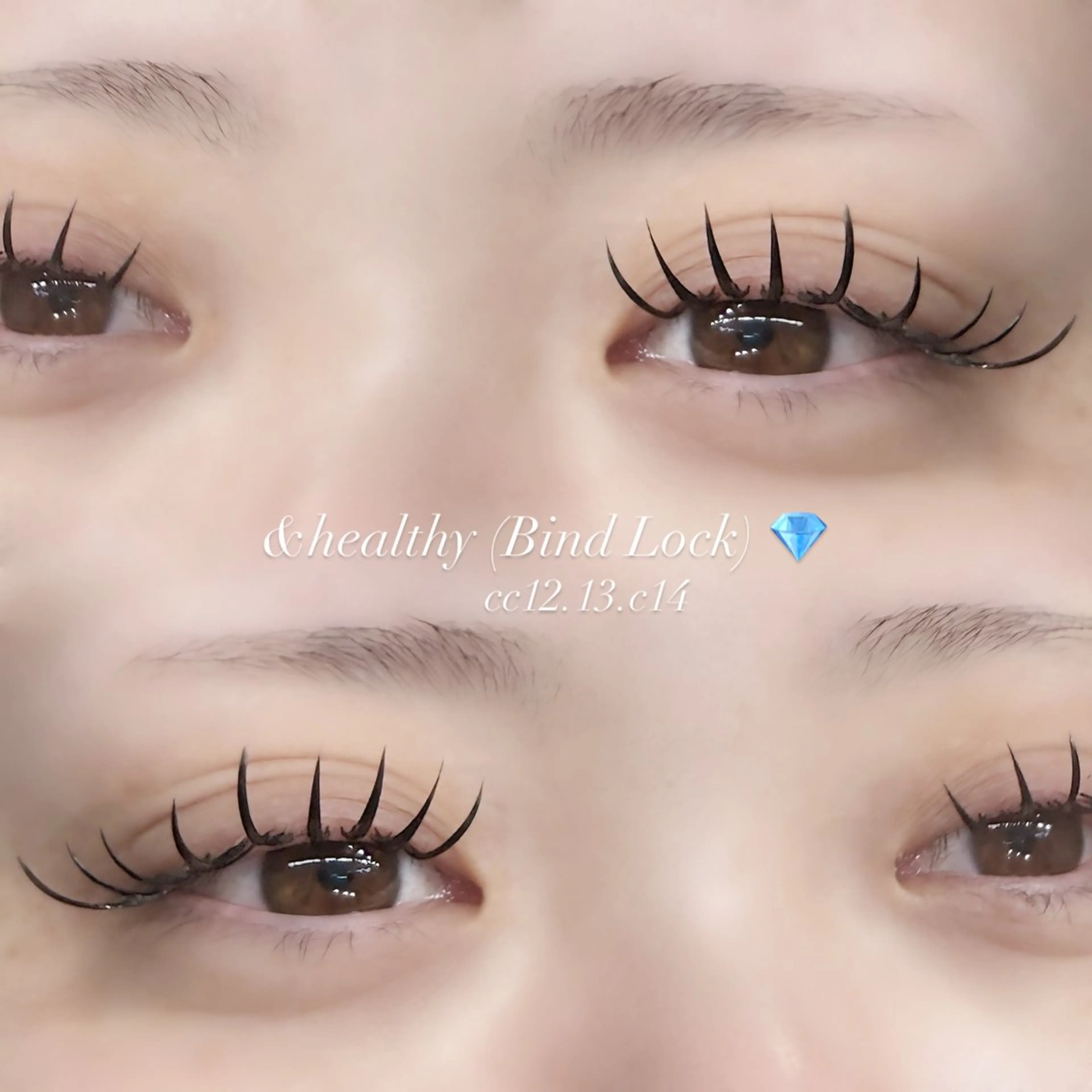 マツエク・マツパ マツエク BaseMent eYeSPOTのマツエク・マツパデザイン