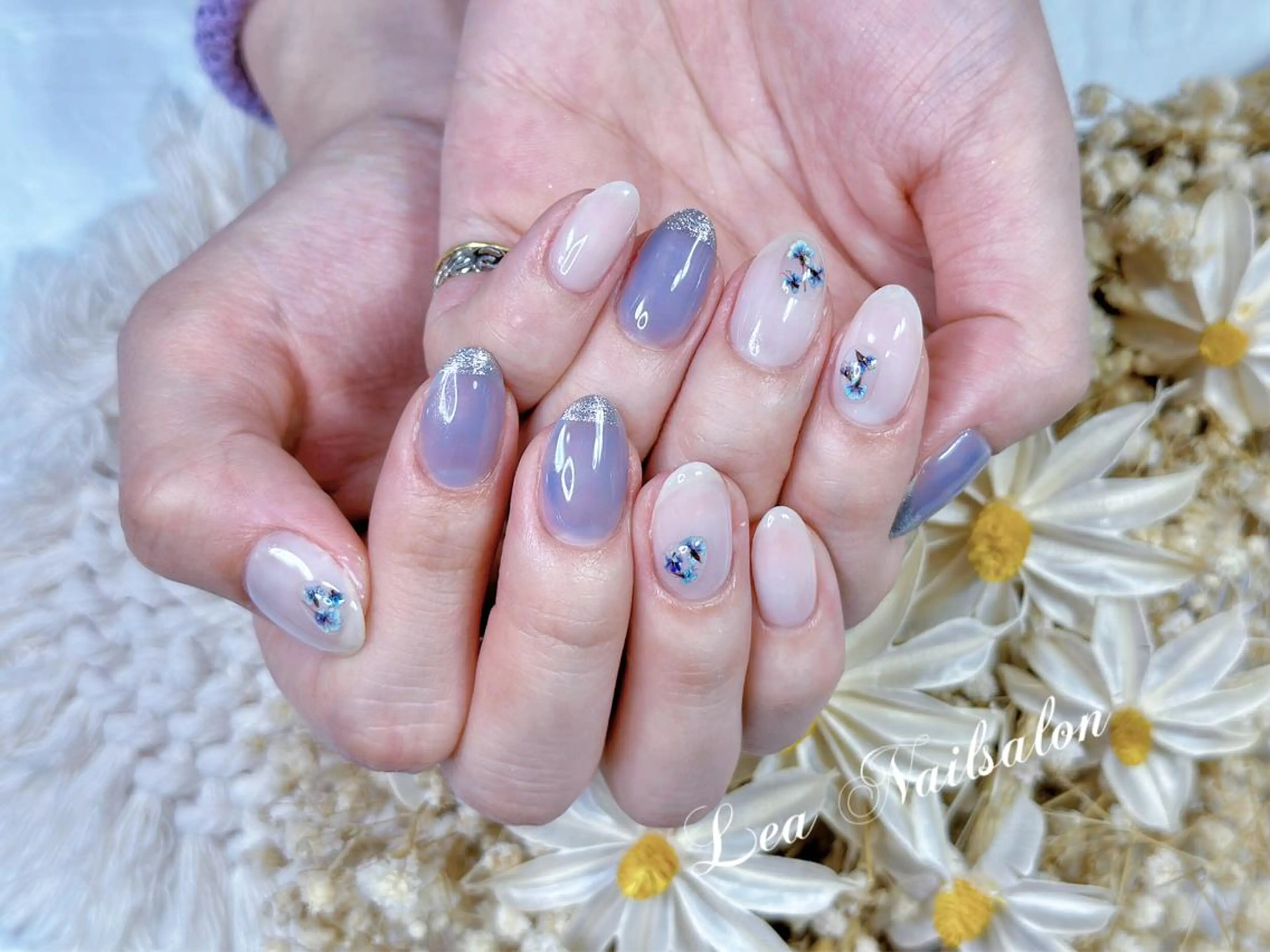 ショート カラー ネイル Le’a NailSalonのネイルデザイン