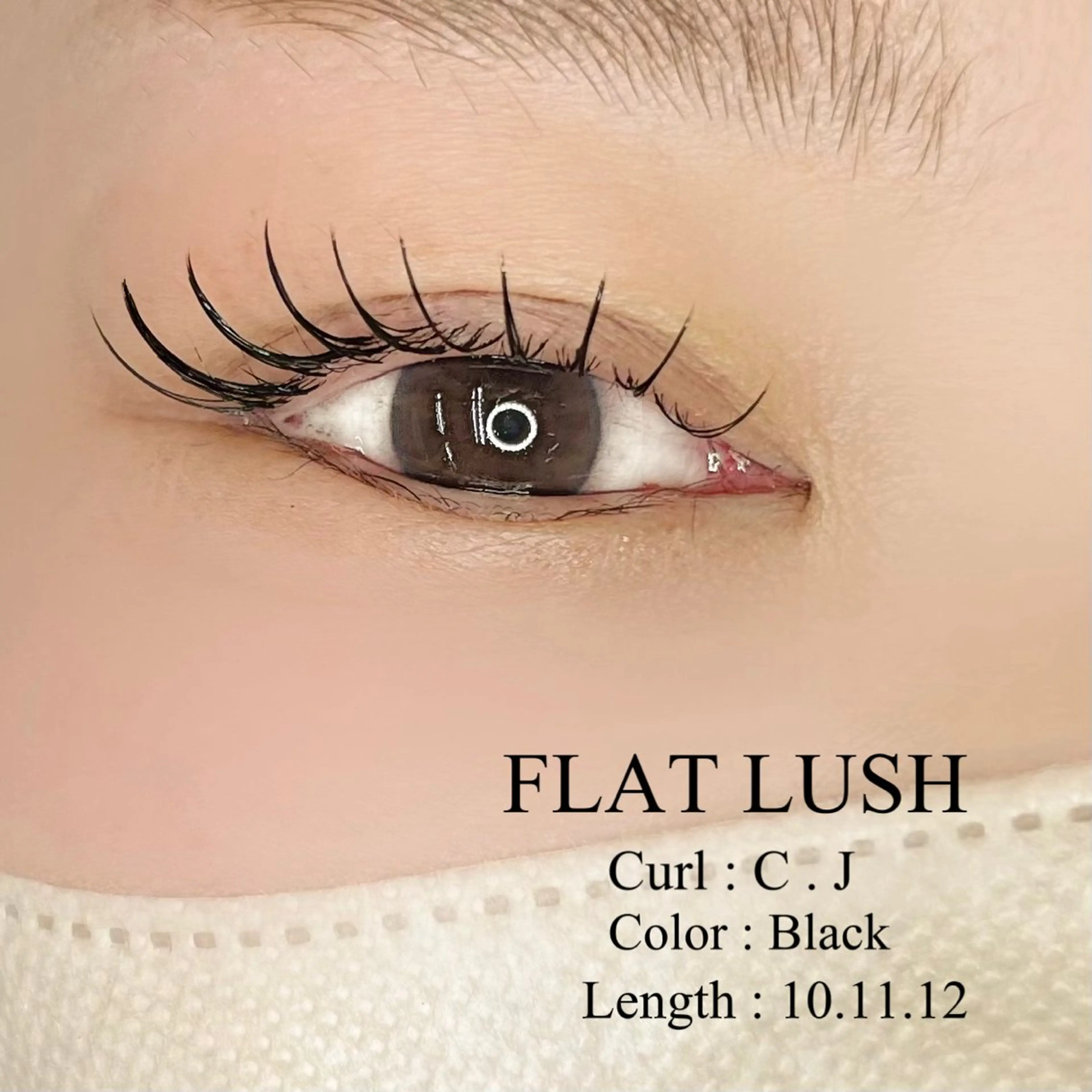 マツエク140本☁️フラットラッシュ使用😈束感コーティング付き🌷モデル価格🤍の写真