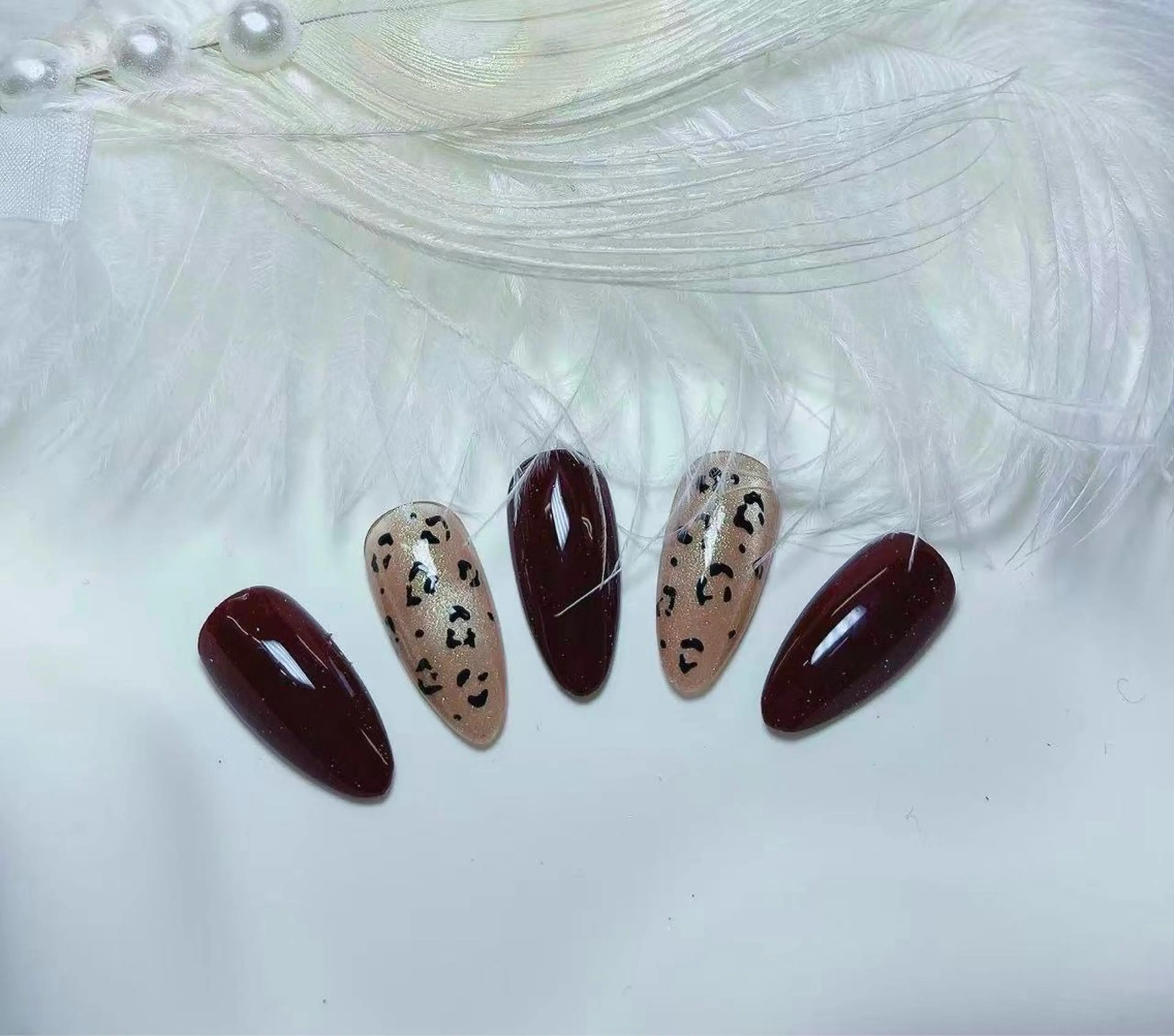 ネイル チークネイル フレンチネイル グラデーション キラキラネイル 韓国ネイル ハンドネイル DUO MI nail salonのネイルデザイン