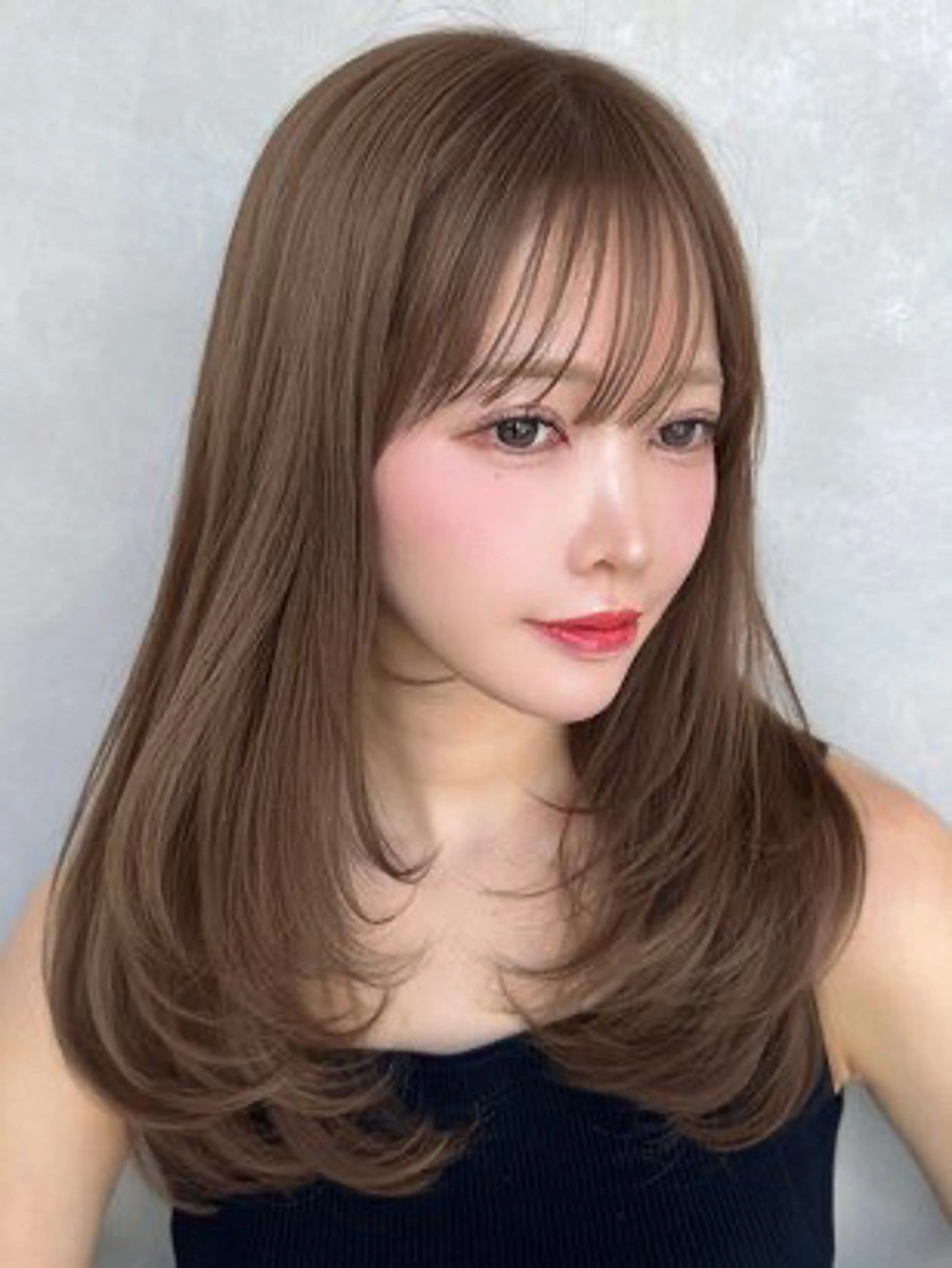 [❤︎minimo限定価格❤︎]🌈驚きの可愛さ💫✨カット+ ブリーチ無しダブルカラー +4Stepトリートメントの写真