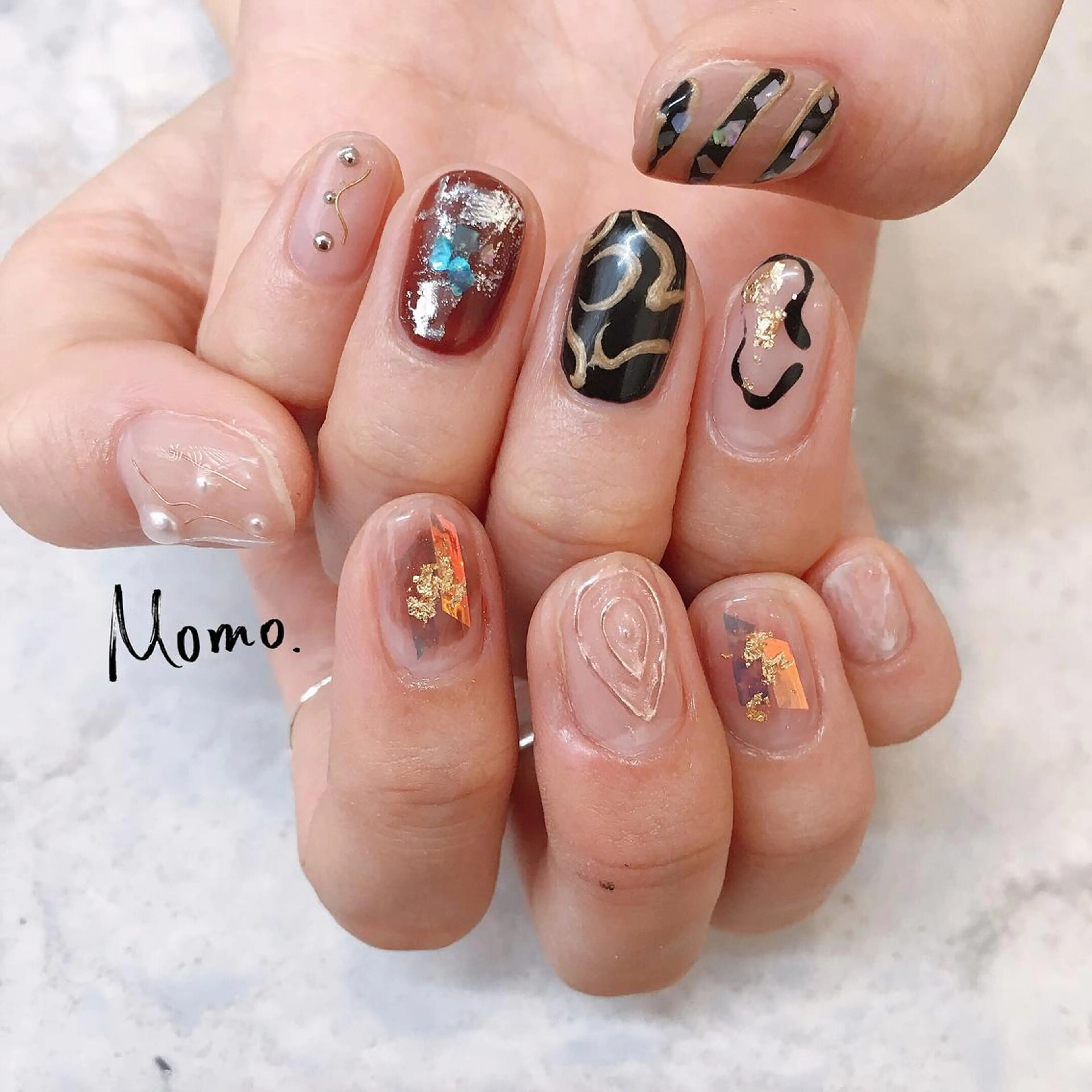 ネイル M O M Oのネイルデザイン
