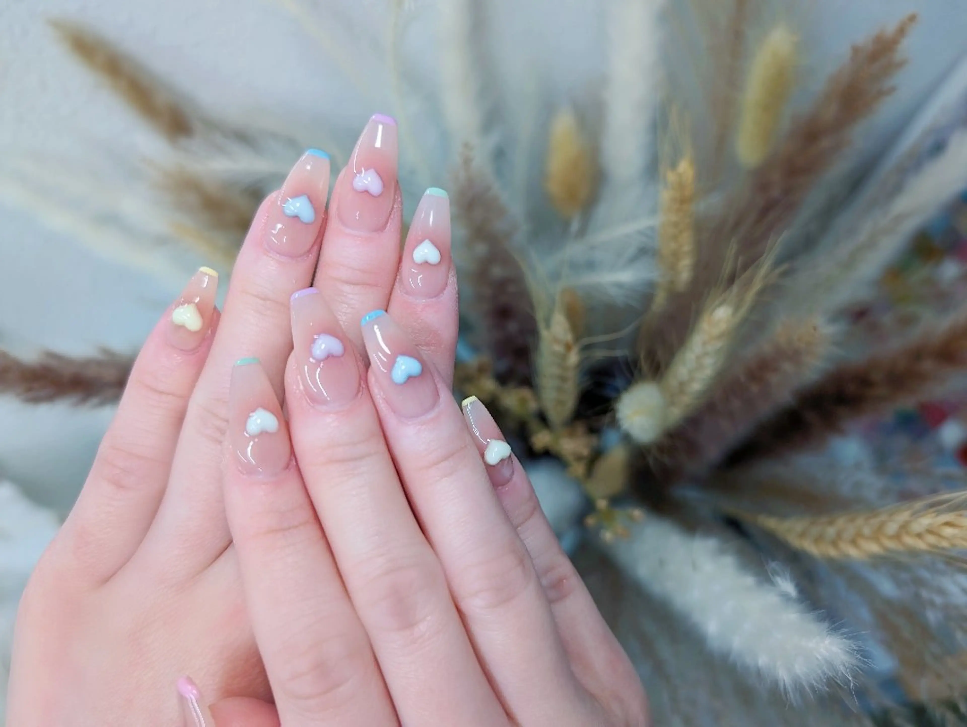 ネイル 長さ出し ジェルネイル キラキラネイル ラメ(グリッター) ニュアンスネイル Chouette Nailのネイルデザイン