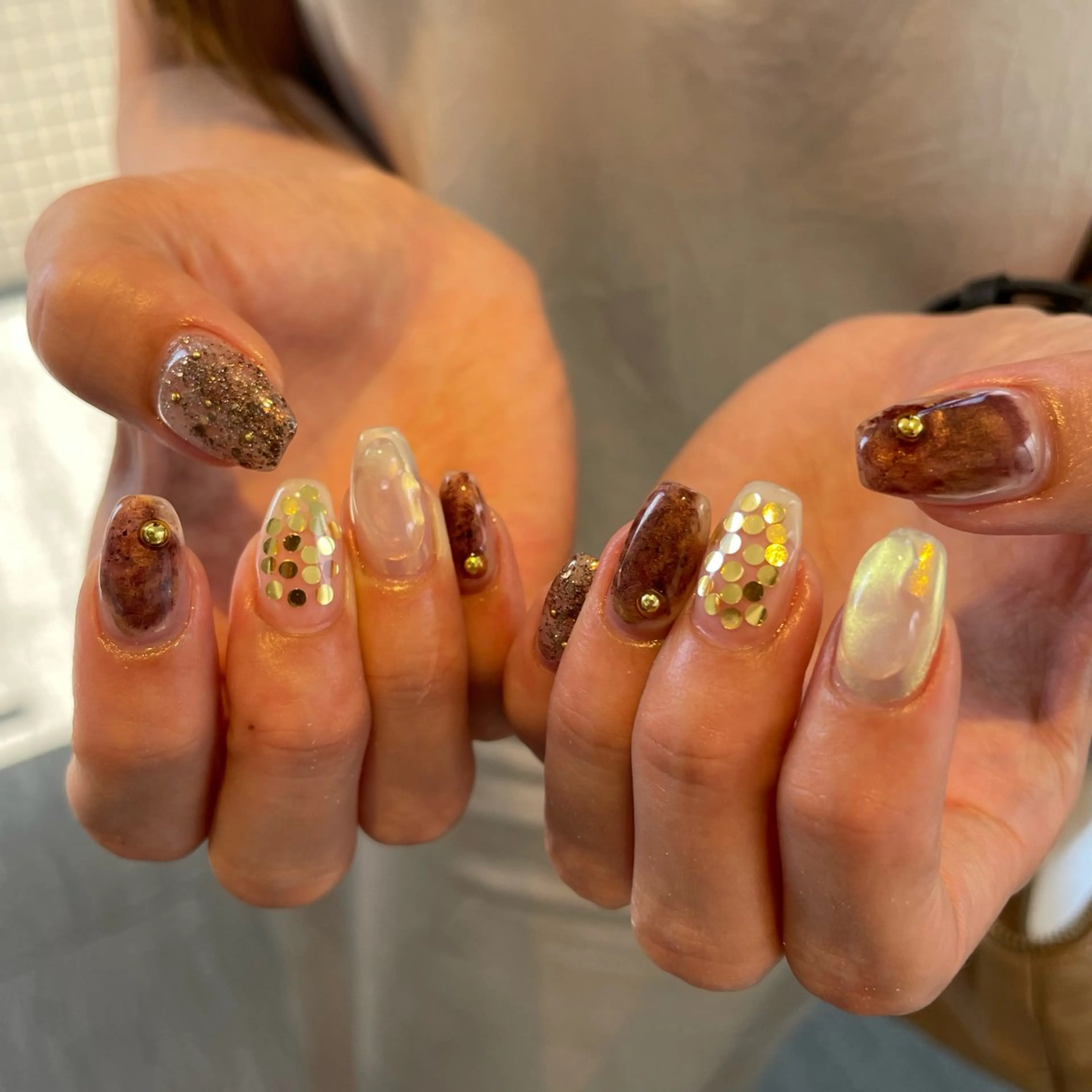 ネイル Yu_me 北堀江 chikaのネイルデザイン