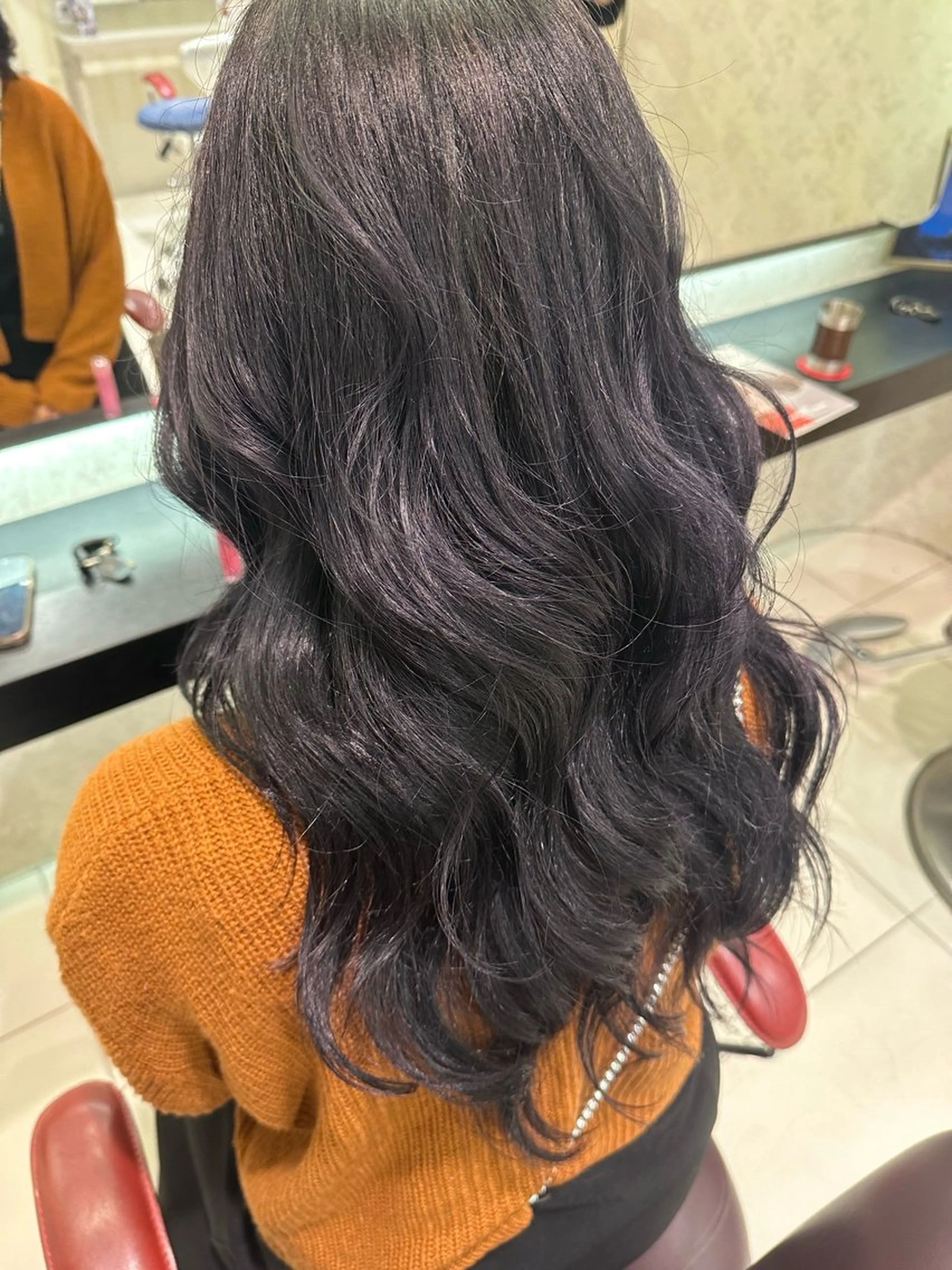 ロング カラー ブリーチ 透明感カラー ブリーチなしカラー 髪質改善 Chihiro🫧のヘアスタイル