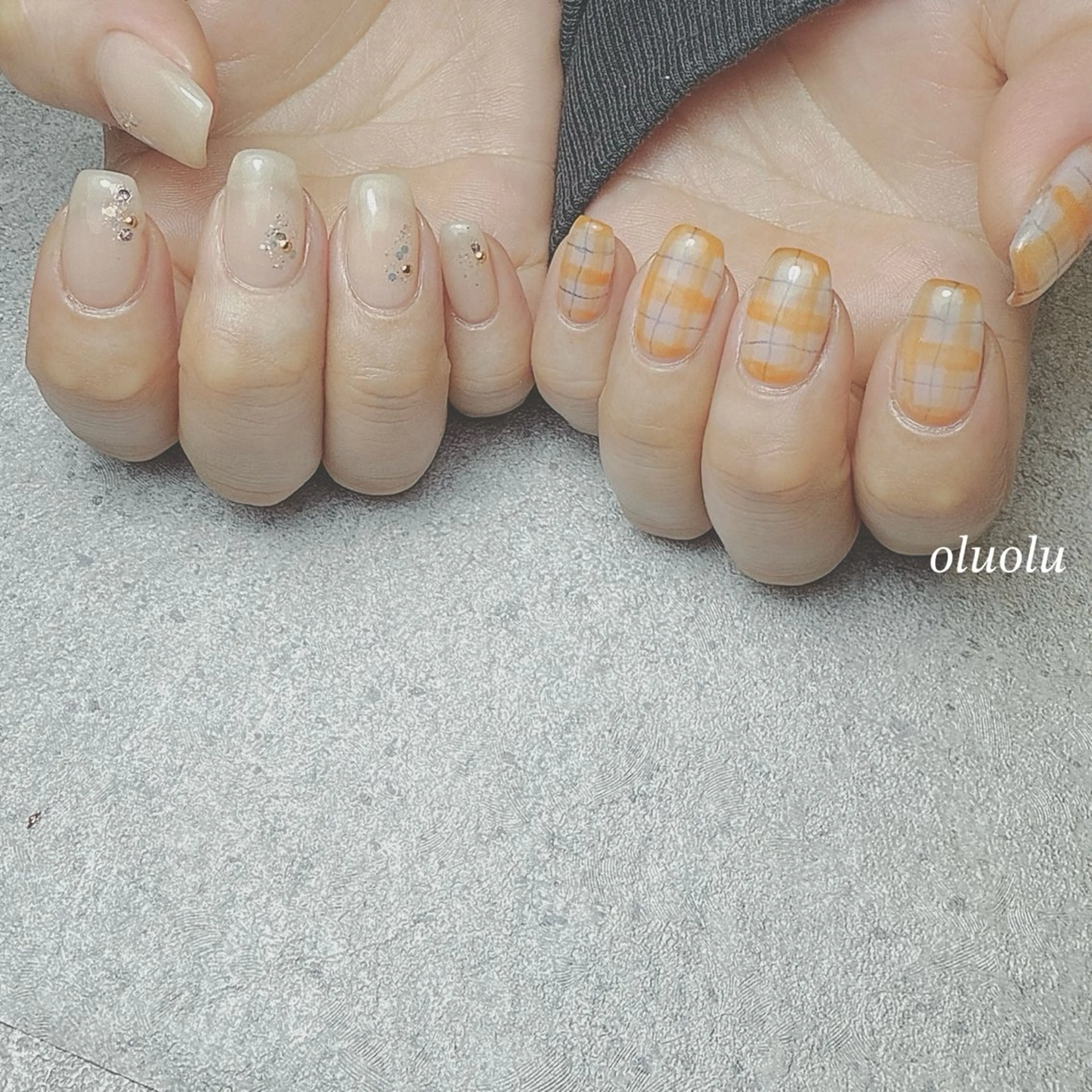 ネイル アートネイル 大村 紬華のネイルデザイン