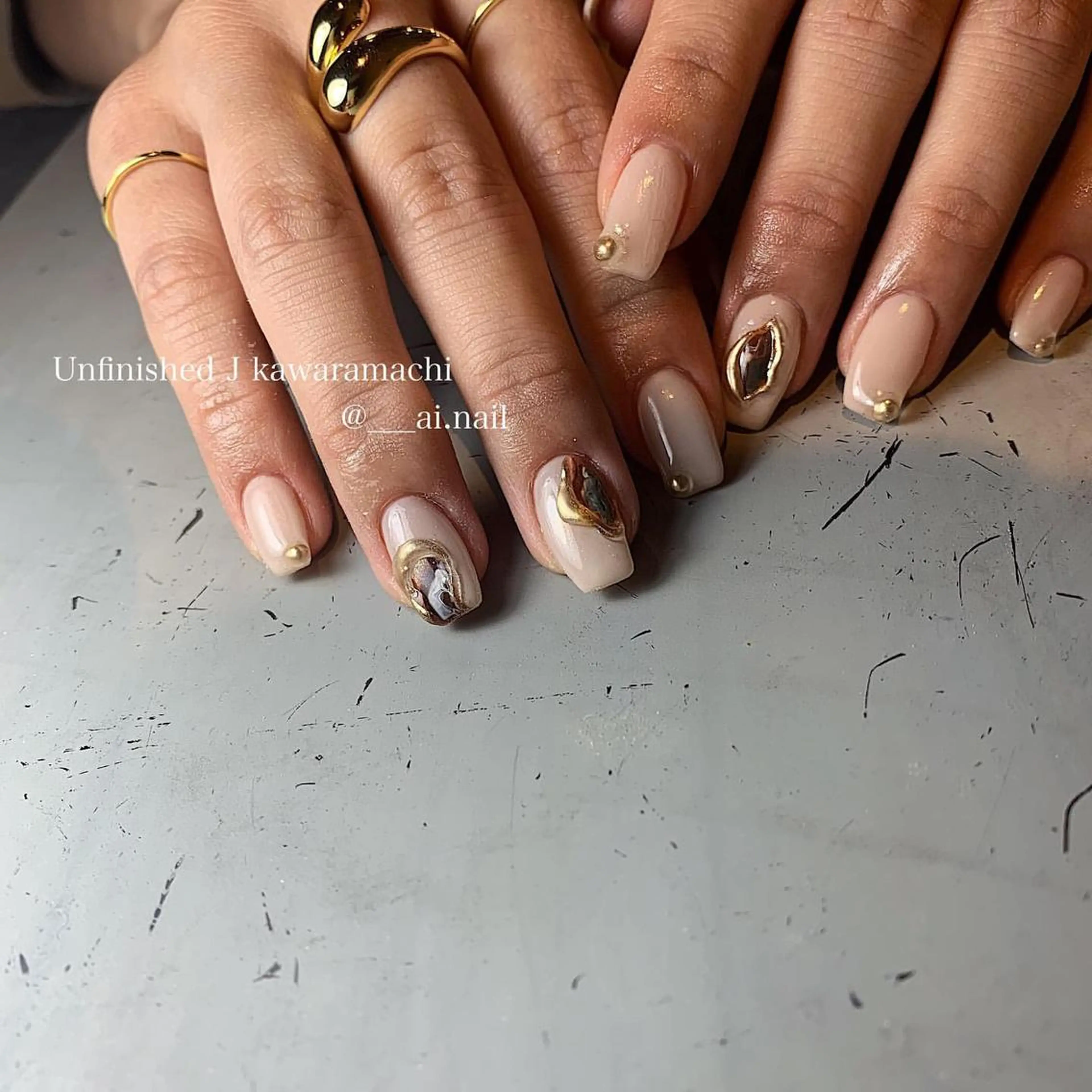 ネイル 🍃伏見 / soL nail / aiのネイルデザイン