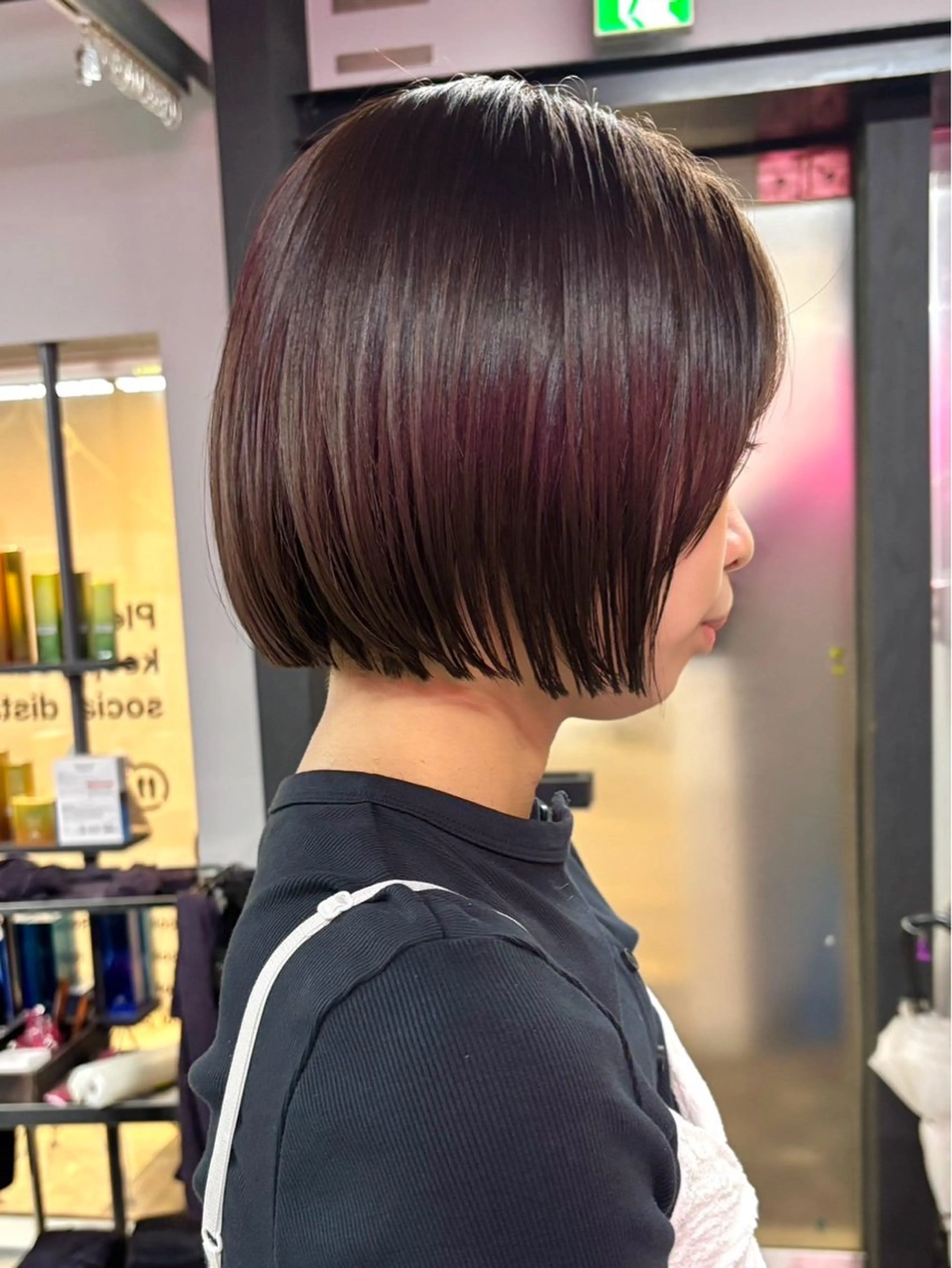 ショート ボブ カット col  oodori所属・ボブぷる艶🌈 艶髪矯正✨遠藤龍雅のヘアスタイル