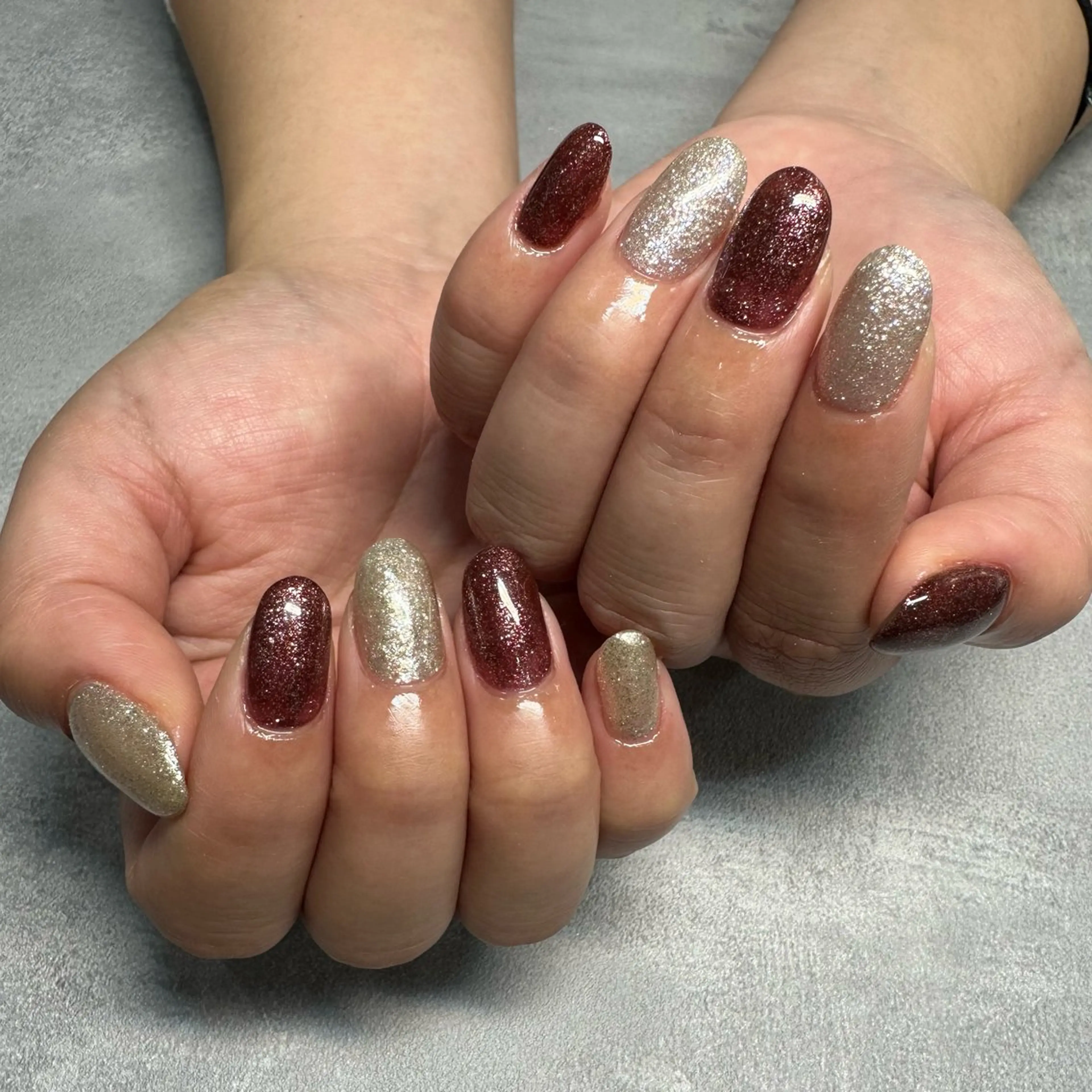 ネイル 🩷🩵mm.大宮 Riyo🧸🩵🩷のネイルデザイン