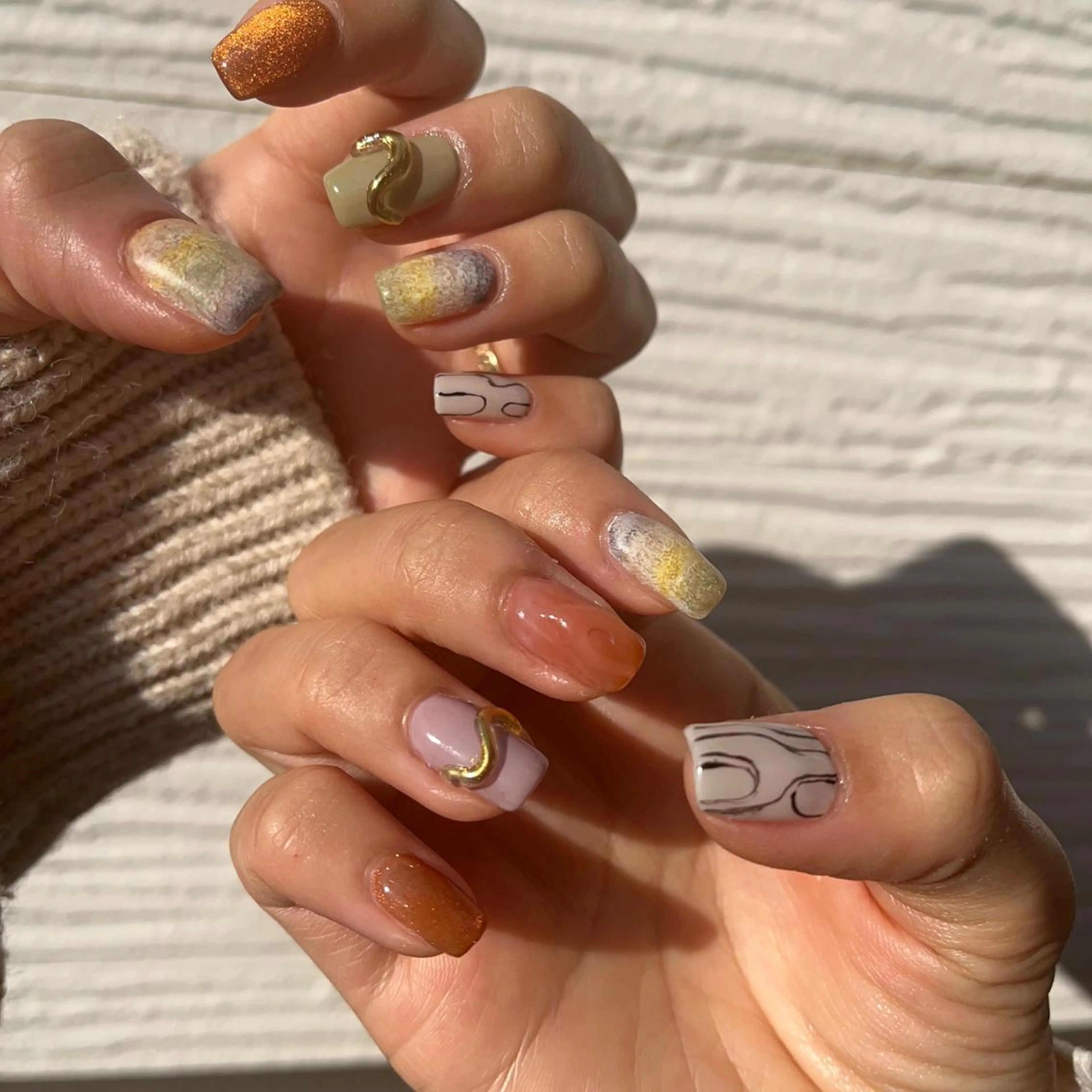 ネイル ニュアンスネイル nailroom Lumionのネイルデザイン