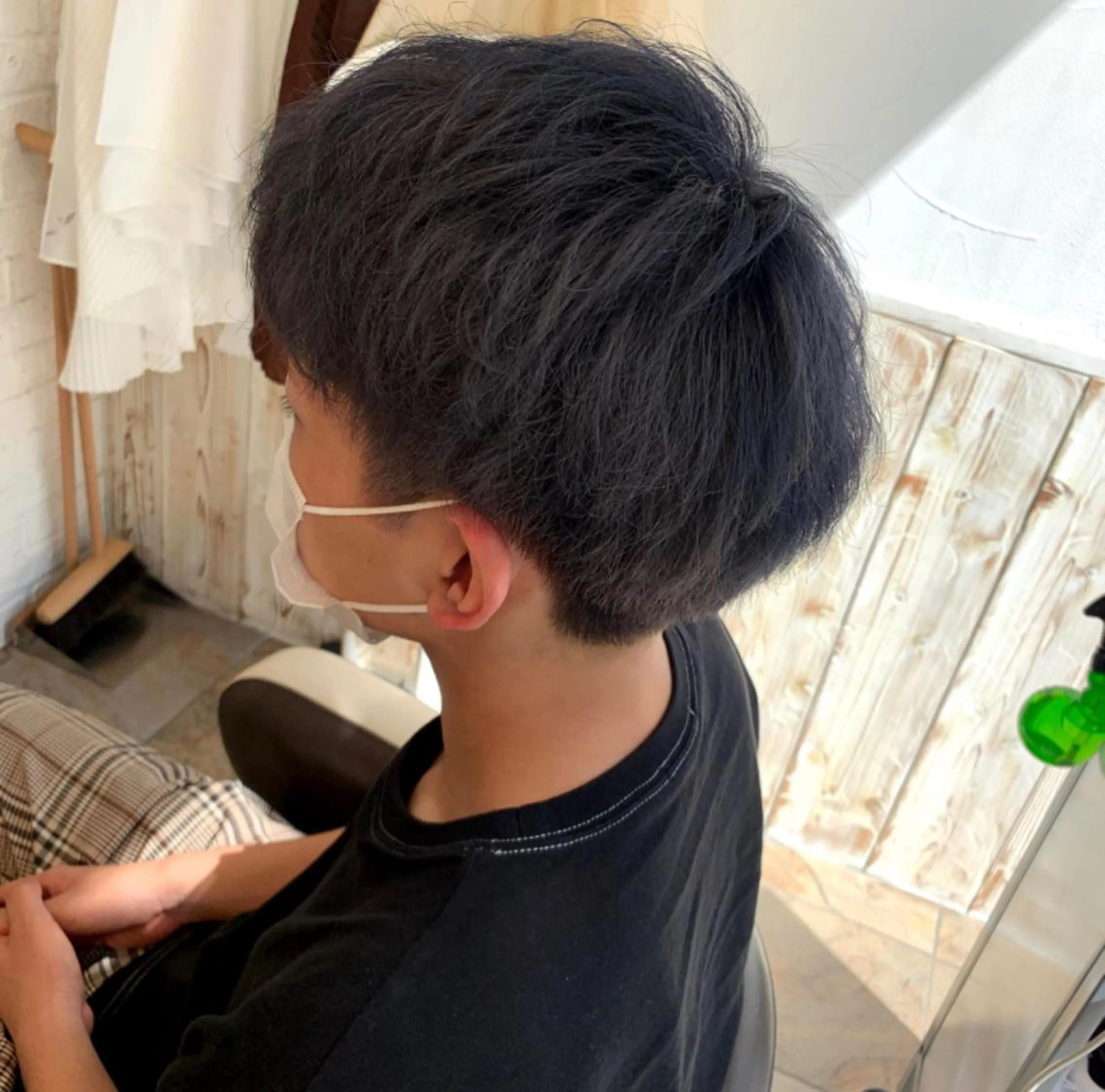 ショート カラー 再現性×メンズヘア/ 表参道/MOMONEのヘアスタイル