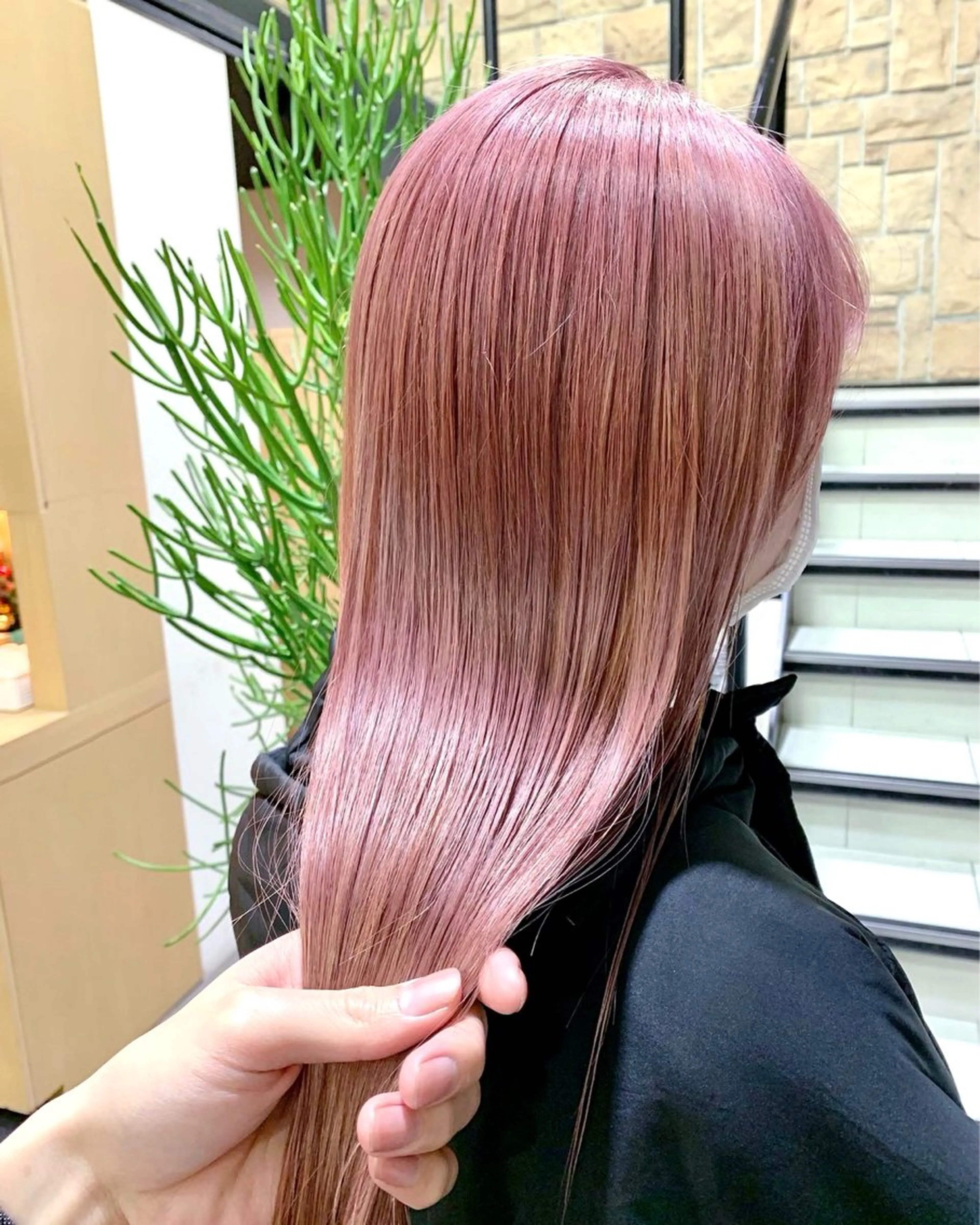 ロング カラー ヘアカラー トリートメント メンズカット松戸/韓 国/メンズパーマ航太のヘアスタイル