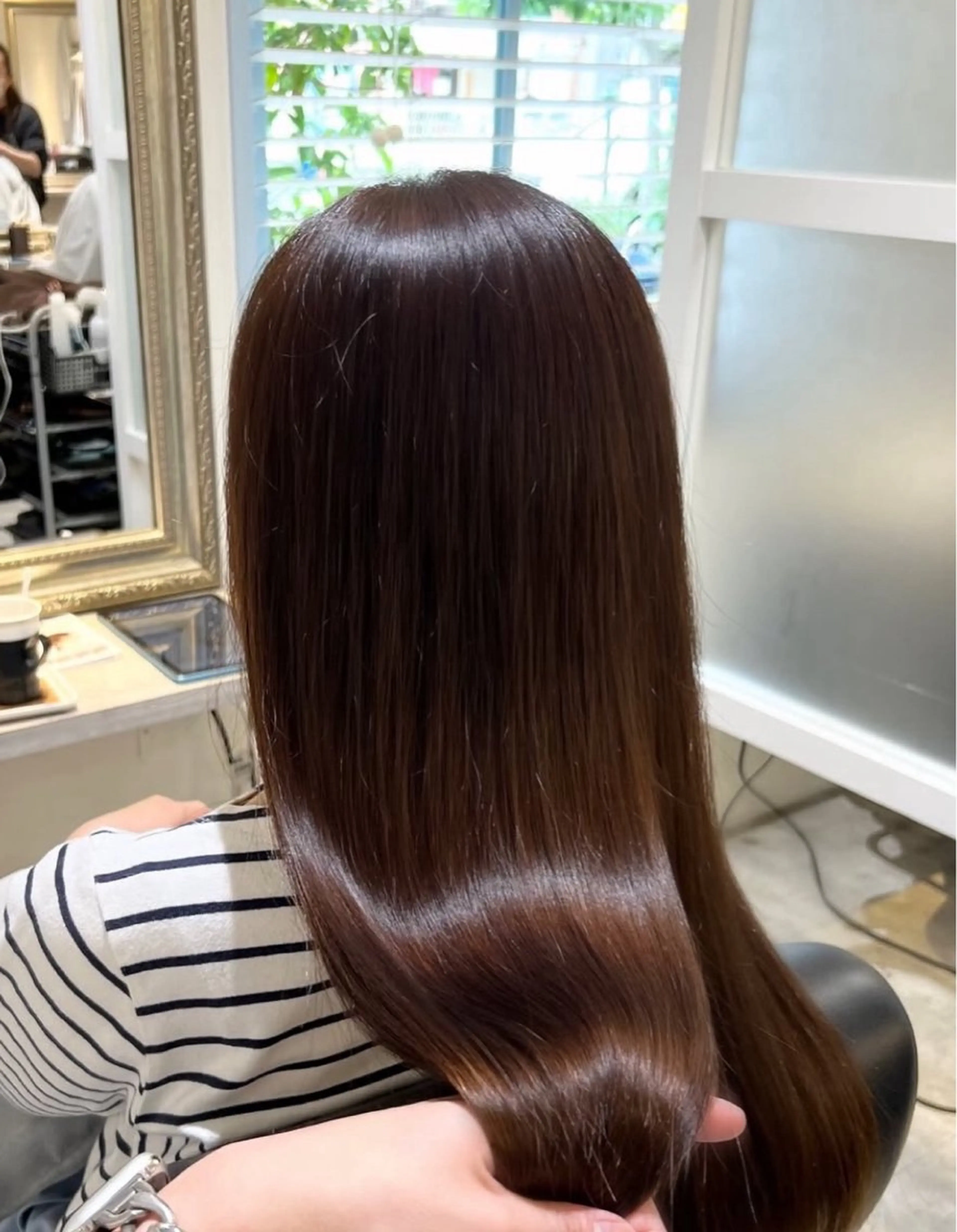 【minimo限定価格❗】ロングヘアの方✨艶カラー🫧 🍃🤍✨贅沢マイクロバブル付の写真