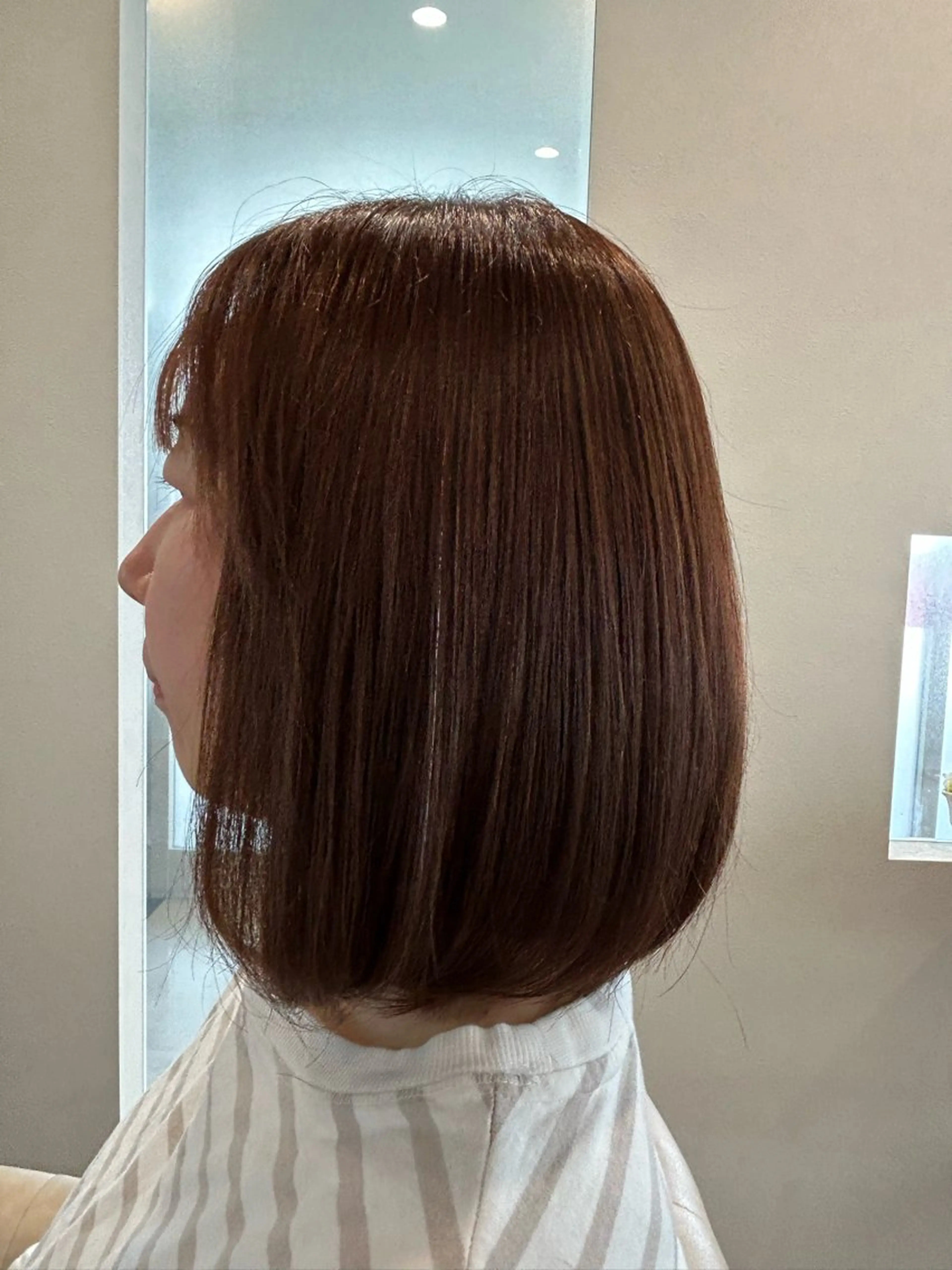 ミディアム 五ノ井 一世のヘアスタイル