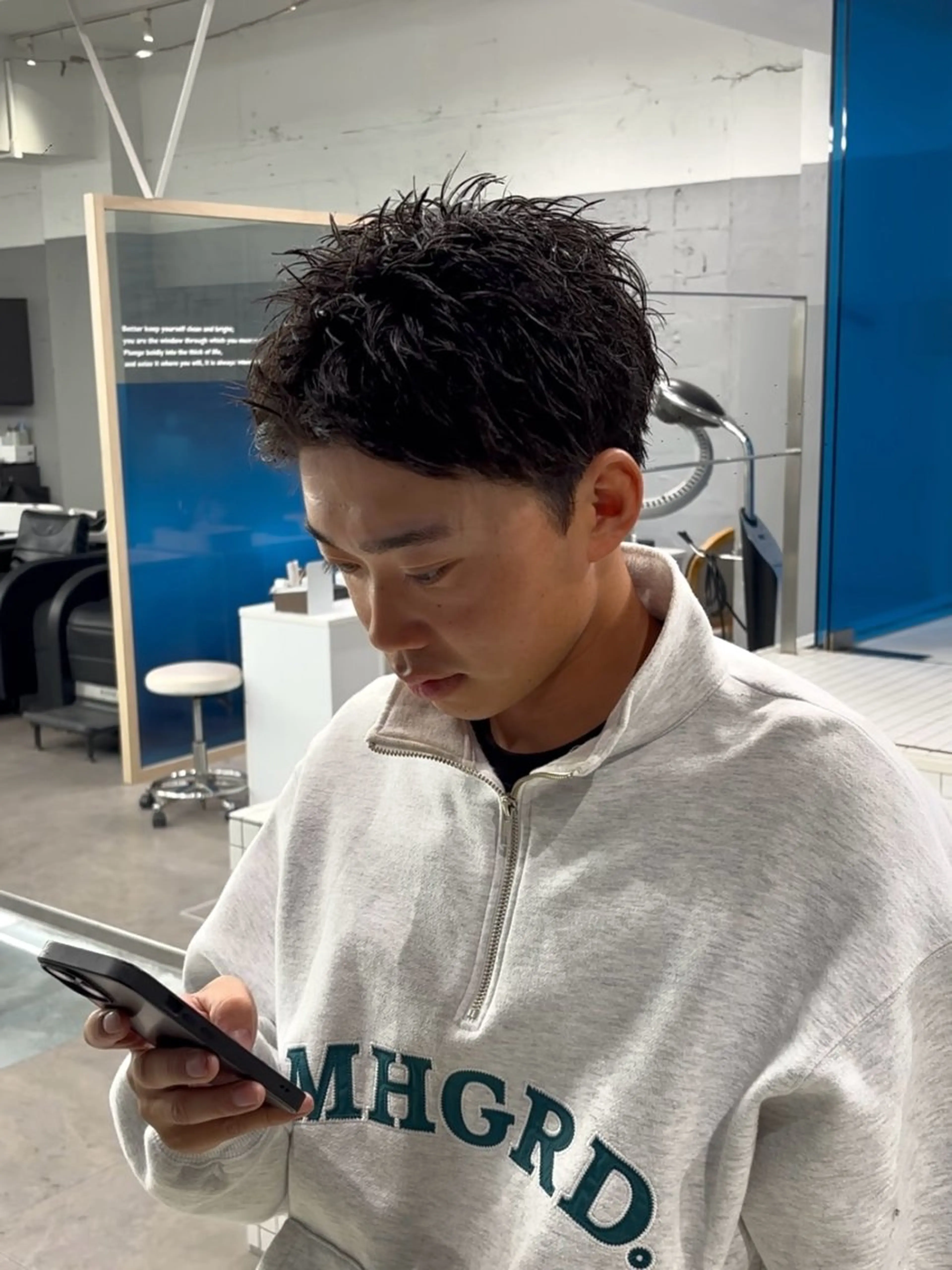 ショート メンズ スパイキーショート 刈り上げ ショートヘア カット ⚜️メンズ 特化Towa⚜️のヘアスタイル