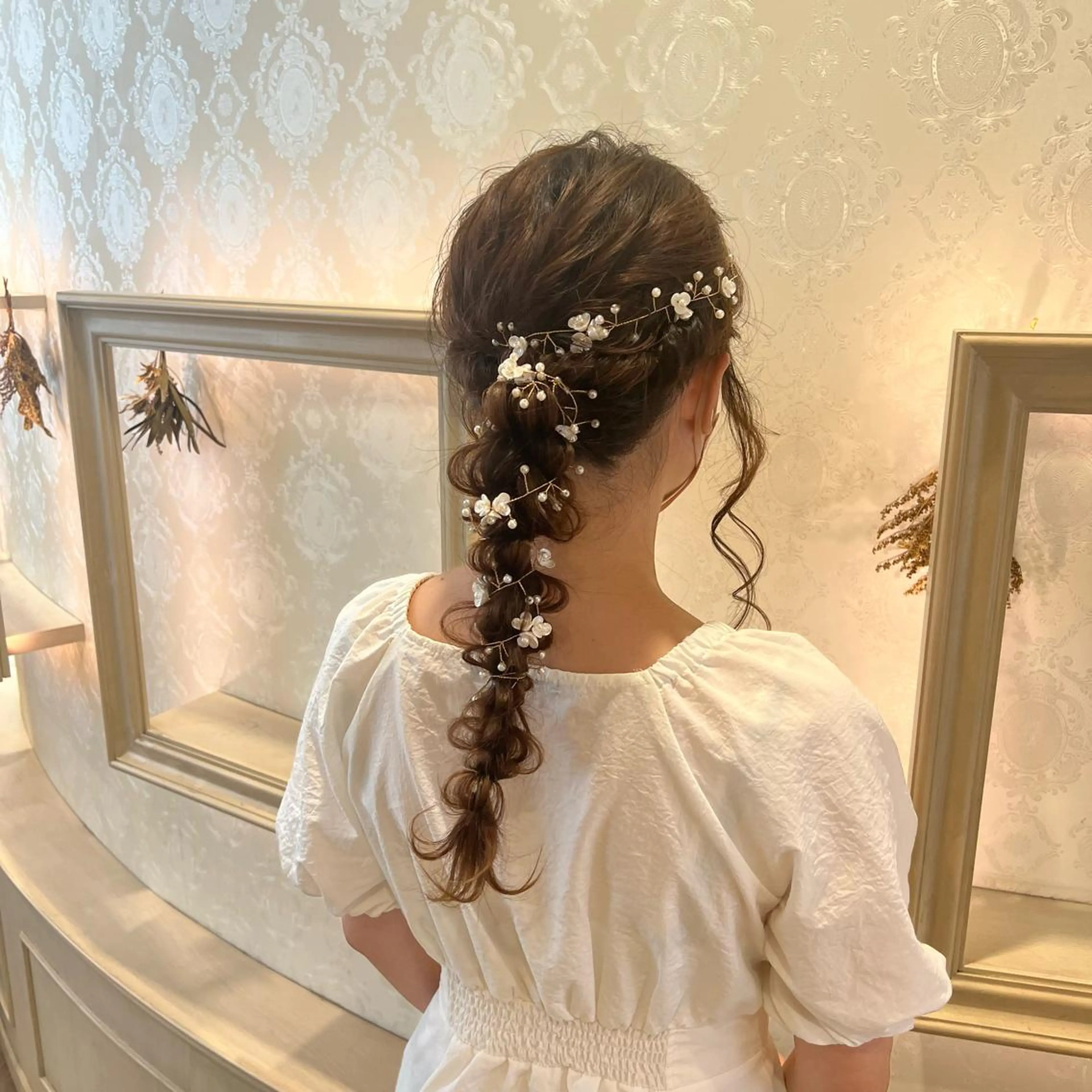 ロング ヘアアレンジ 結婚式・ブライダル ヘアセット 🌷川崎/ボブ/ アレンジ/コトネ🌷のその他イメージ