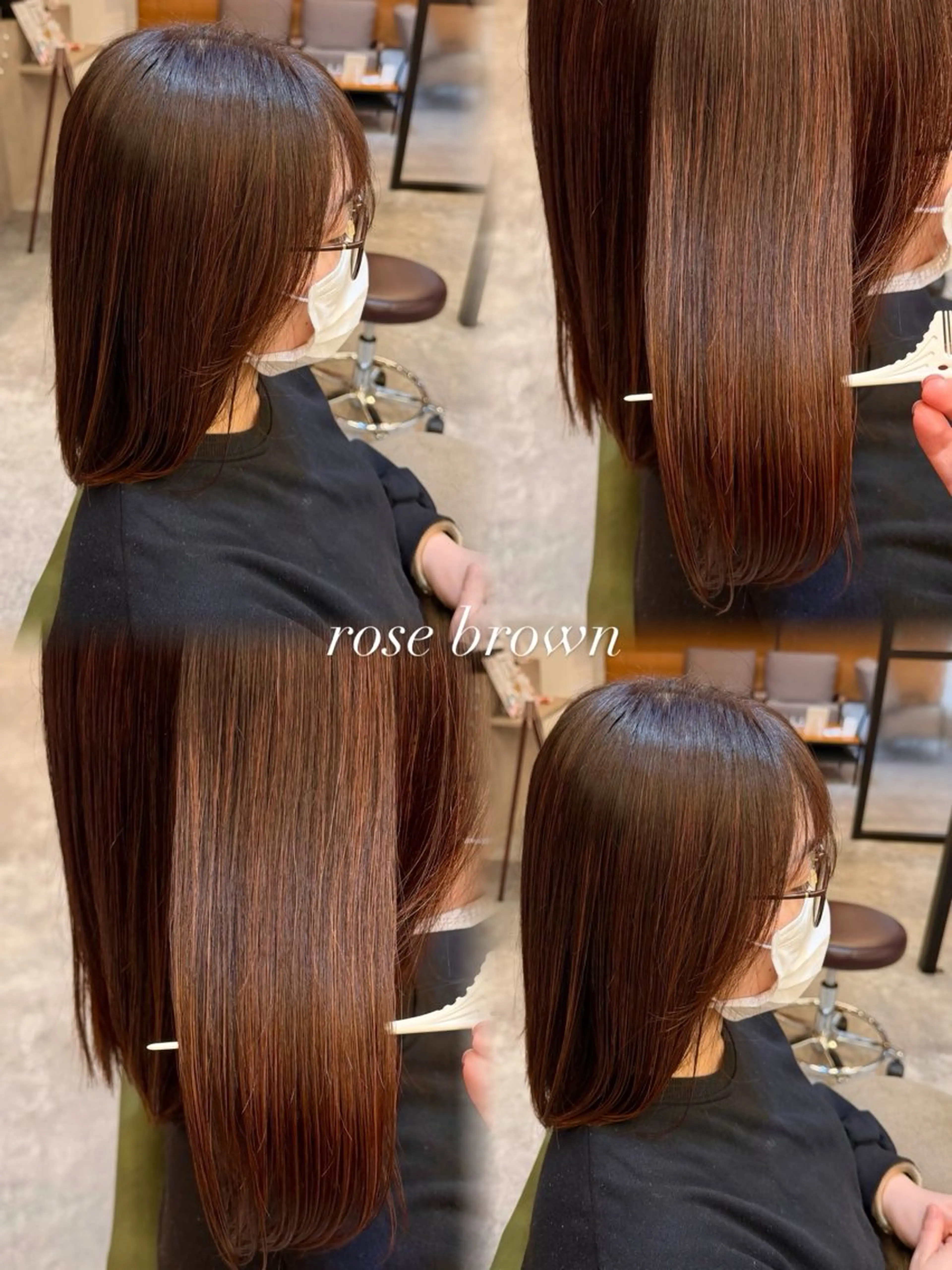 ミディアム 𝐌𝐢𝐮 /本厚木美容室のヘアスタイル