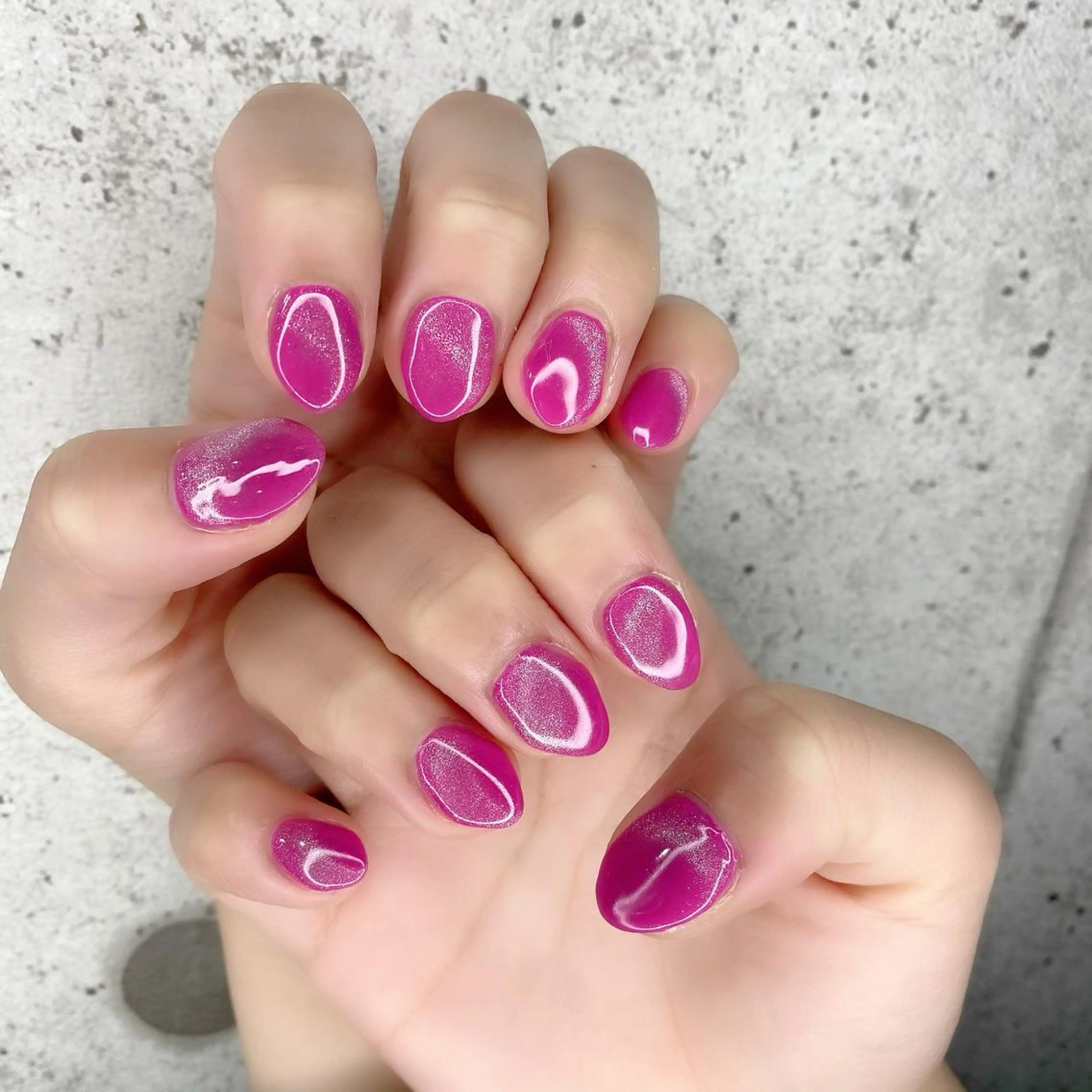 ミディアム カラー パーマ ヘアアレンジ メンズ キッズ ネイル マツエク・マツパ Salon Ｋのネイルデザイン