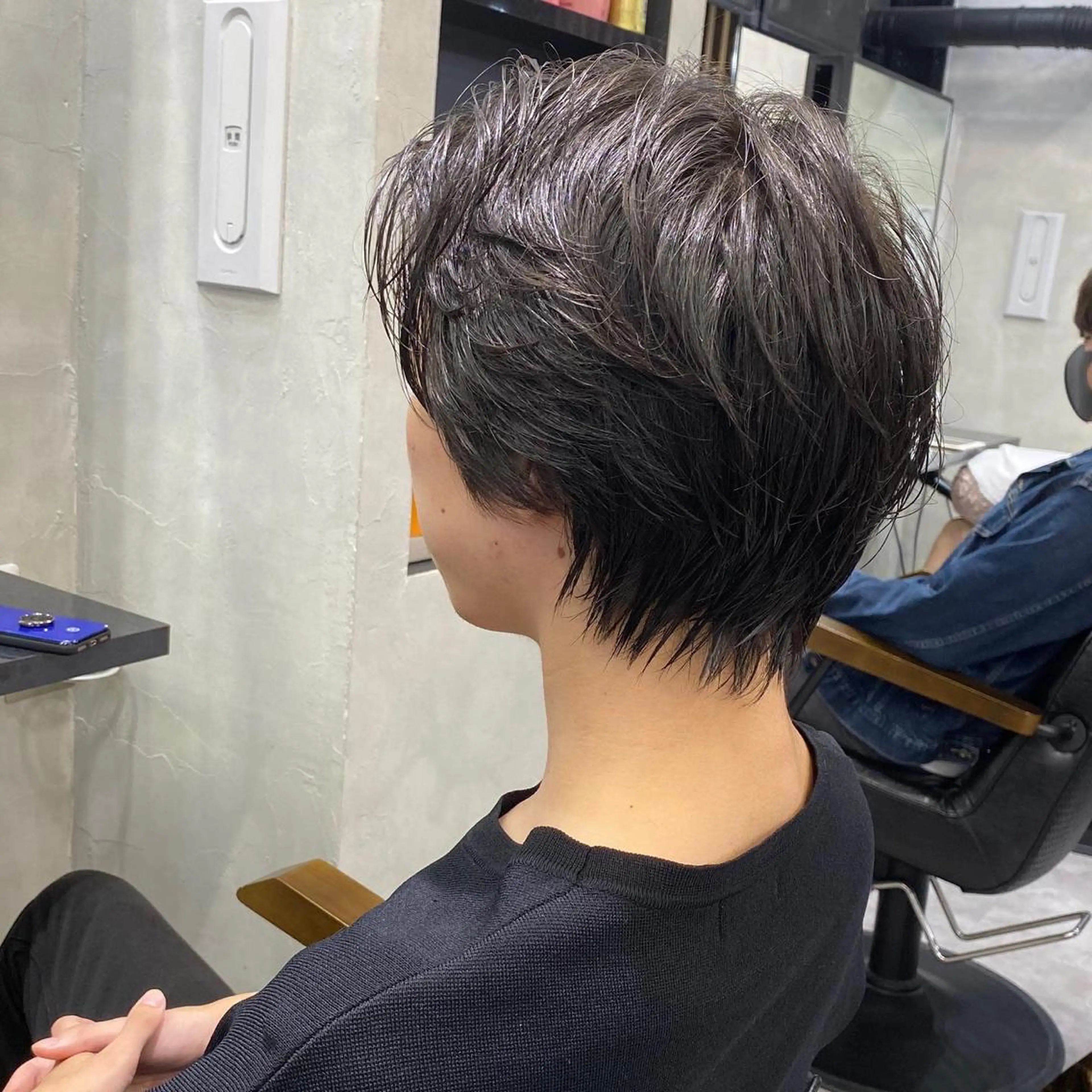 ショート メンズ カット ヘッドスパ ヘアセット 半個室メンズ カット🥕羽鳥淳妃のヘアスタイル