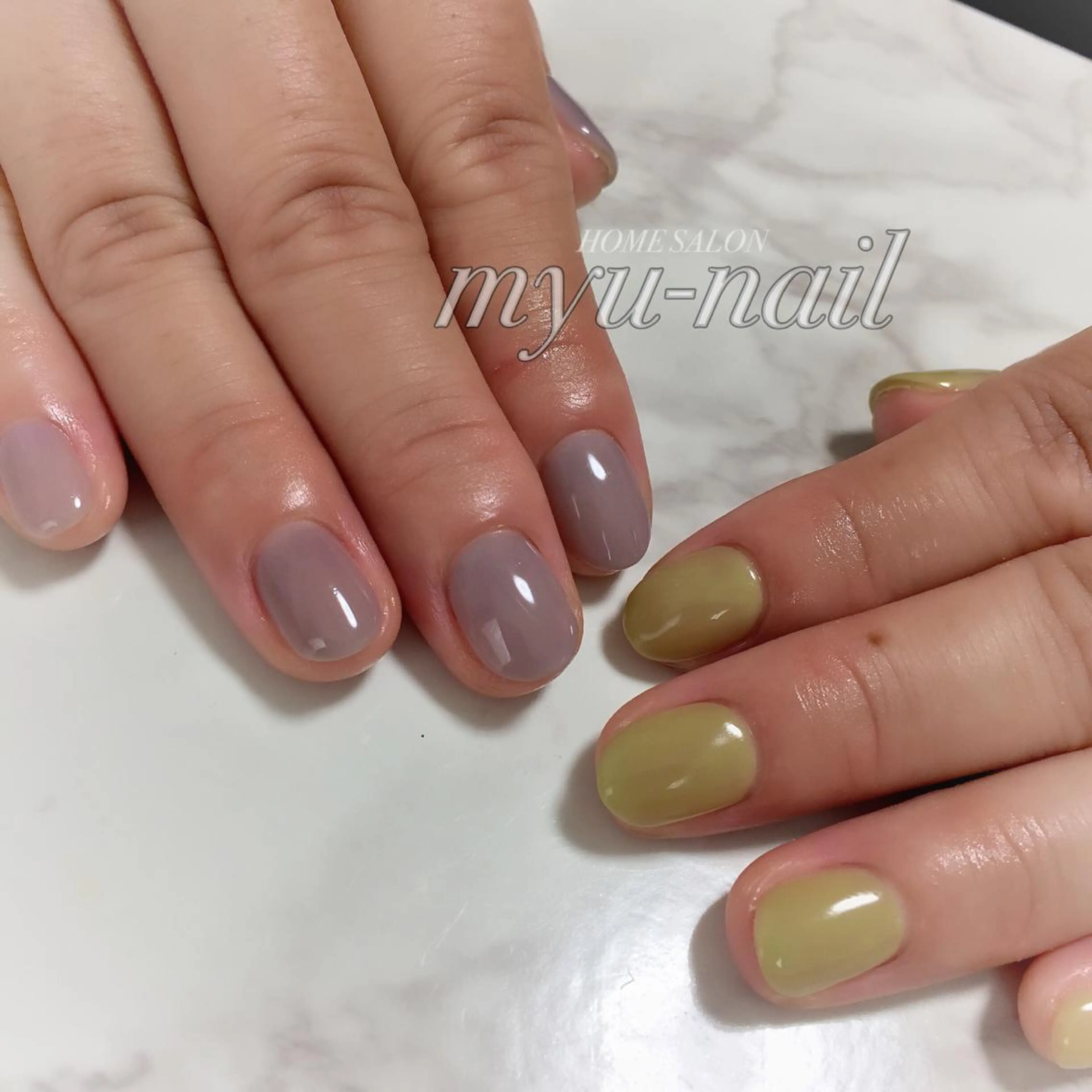 ネイル ホームサロン myu-nailのネイルデザイン