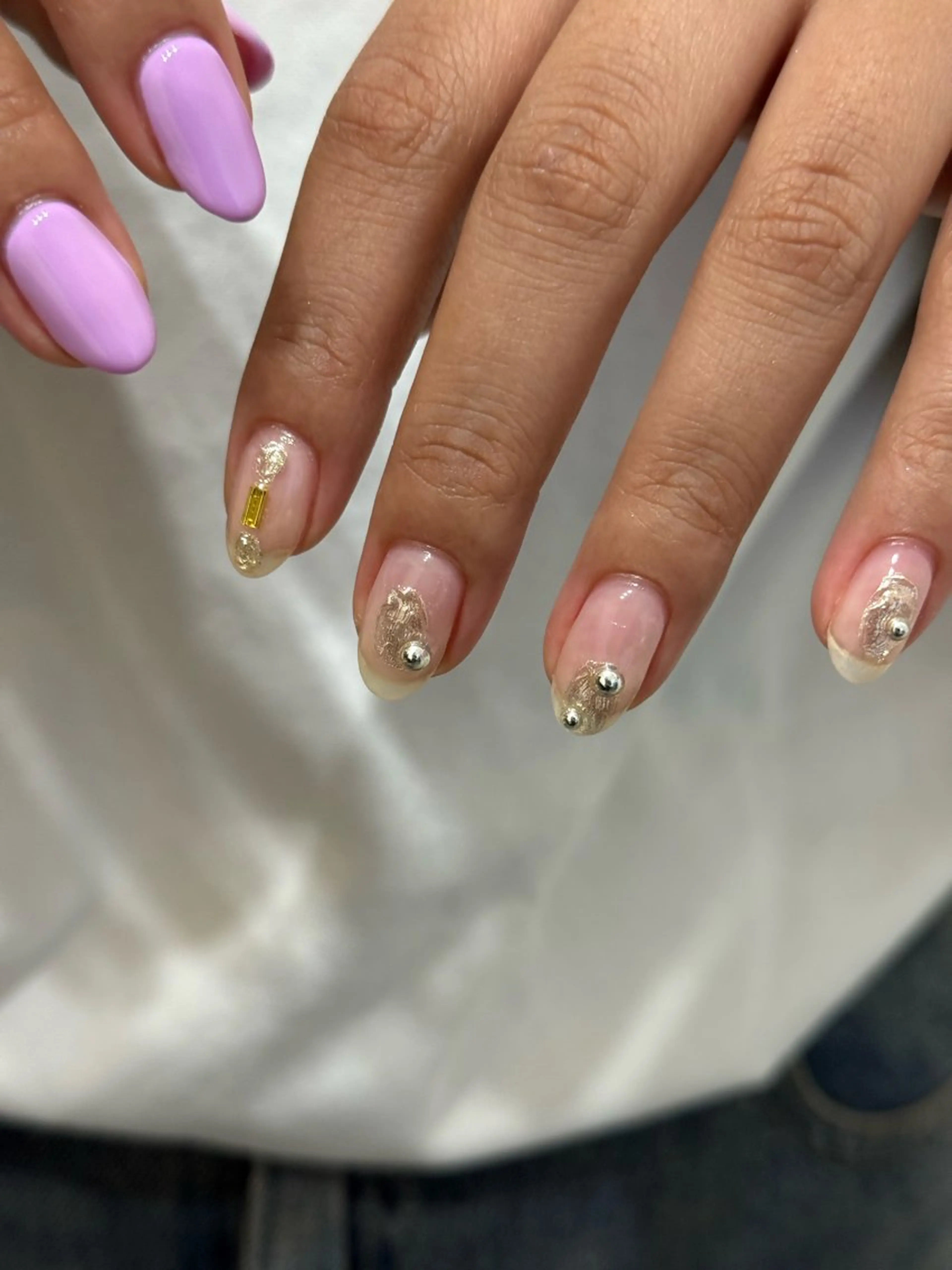 ネイル ハンドネイル フットネイル kiii.__ ✴︎*のネイルデザイン