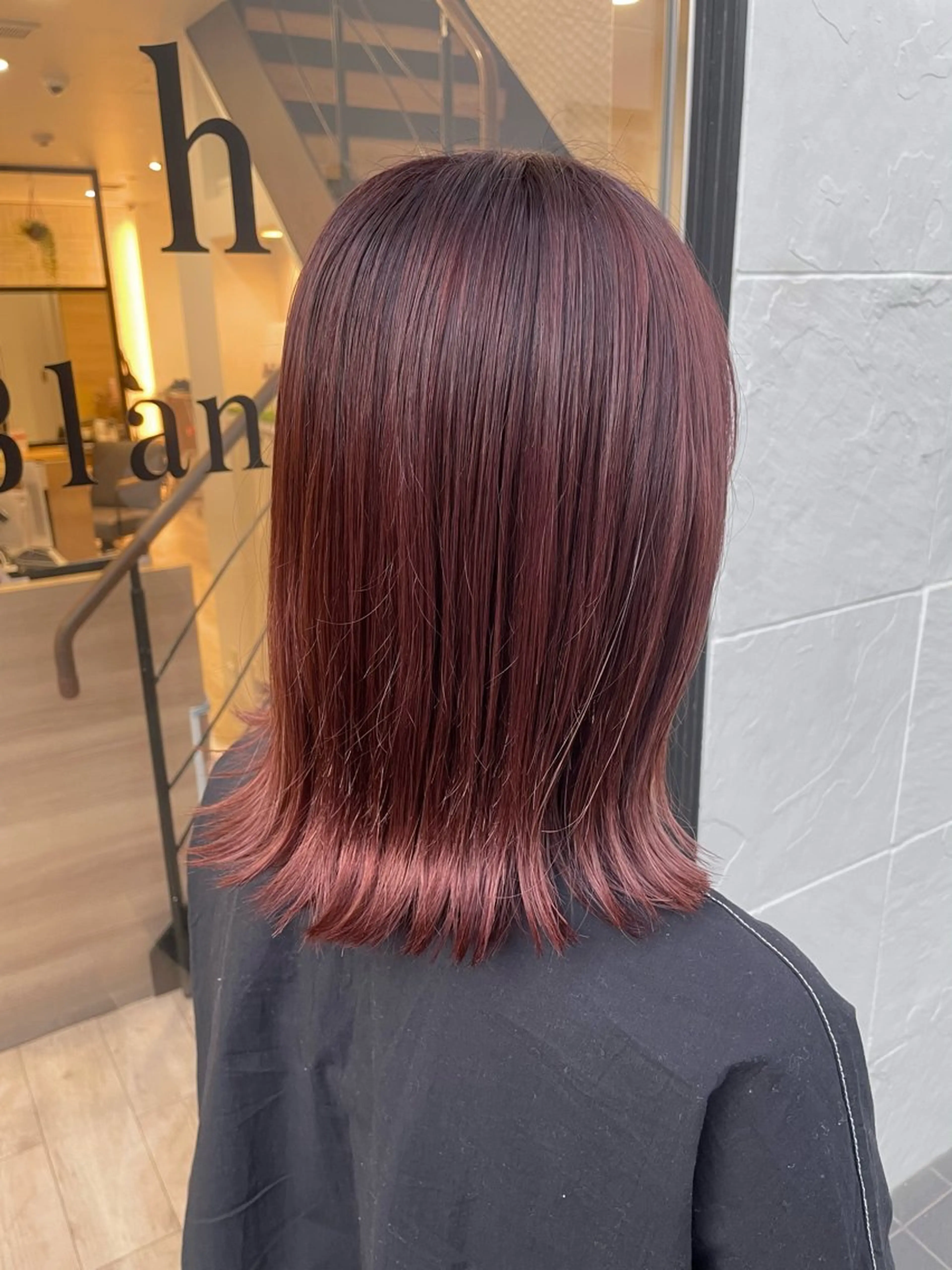 ミディアム 寺石 駿汰のヘアスタイル