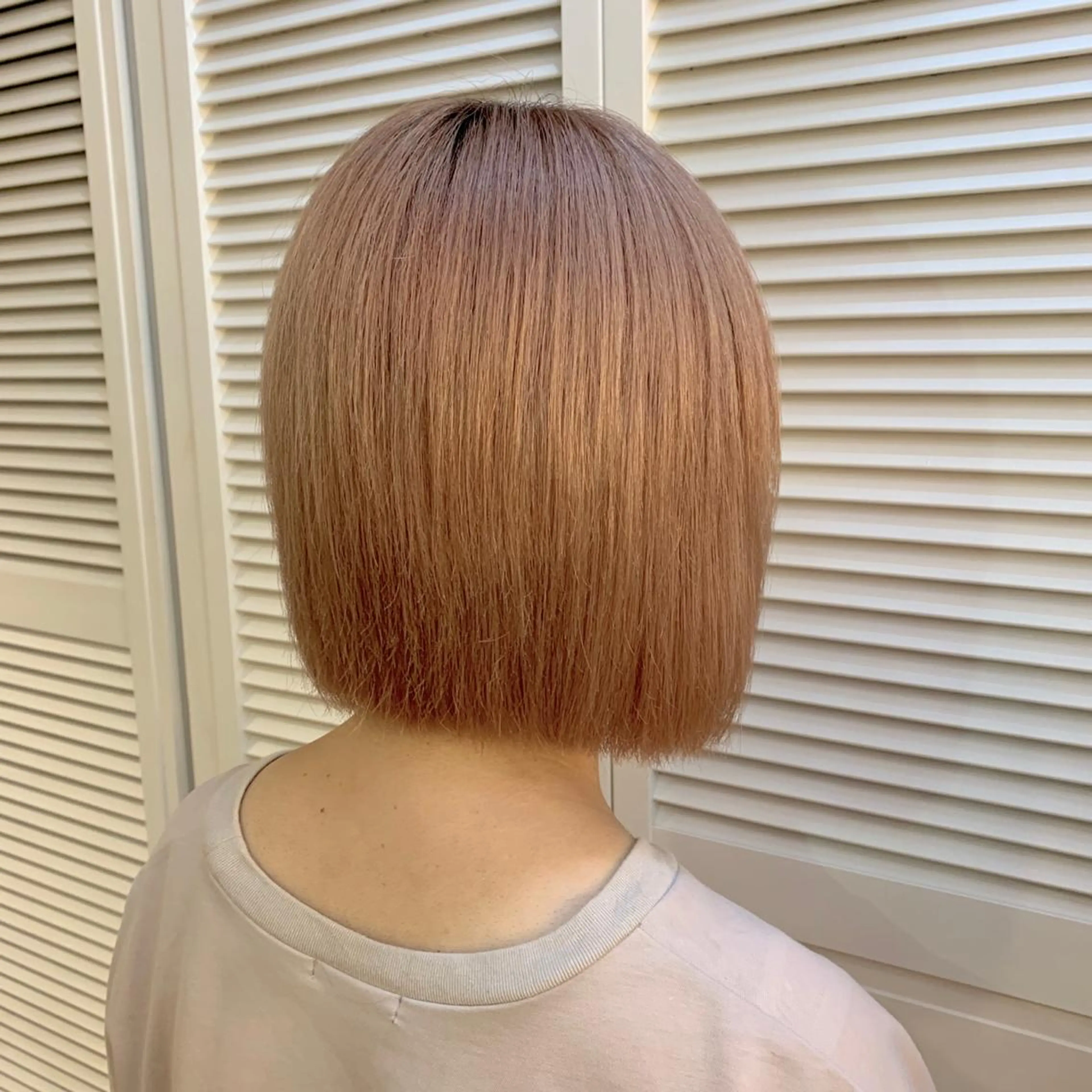 カラー オレンジ ピンクカラー GOTODAYシェアサロン所属・天野 利咲のヘアスタイル