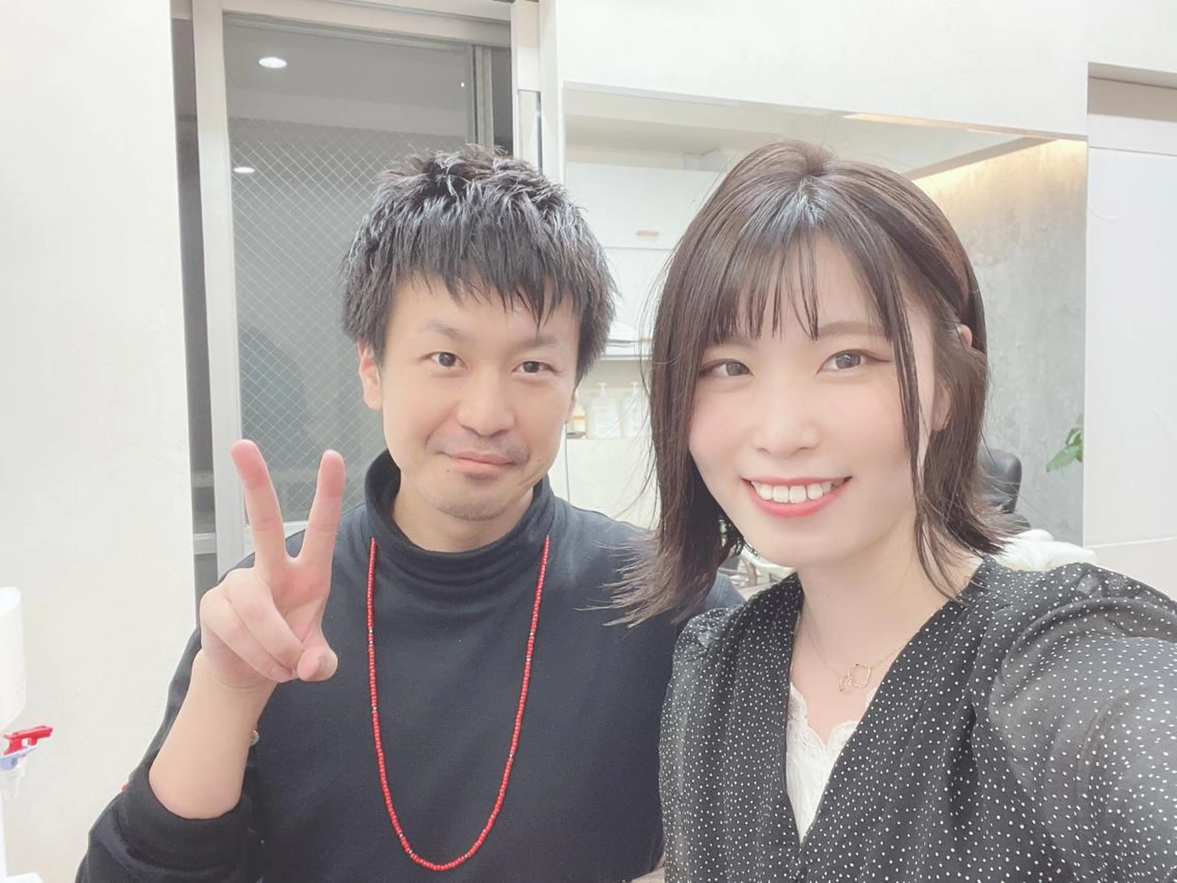 ミディアム カラー TOWA 野村　コウダイのヘアスタイル