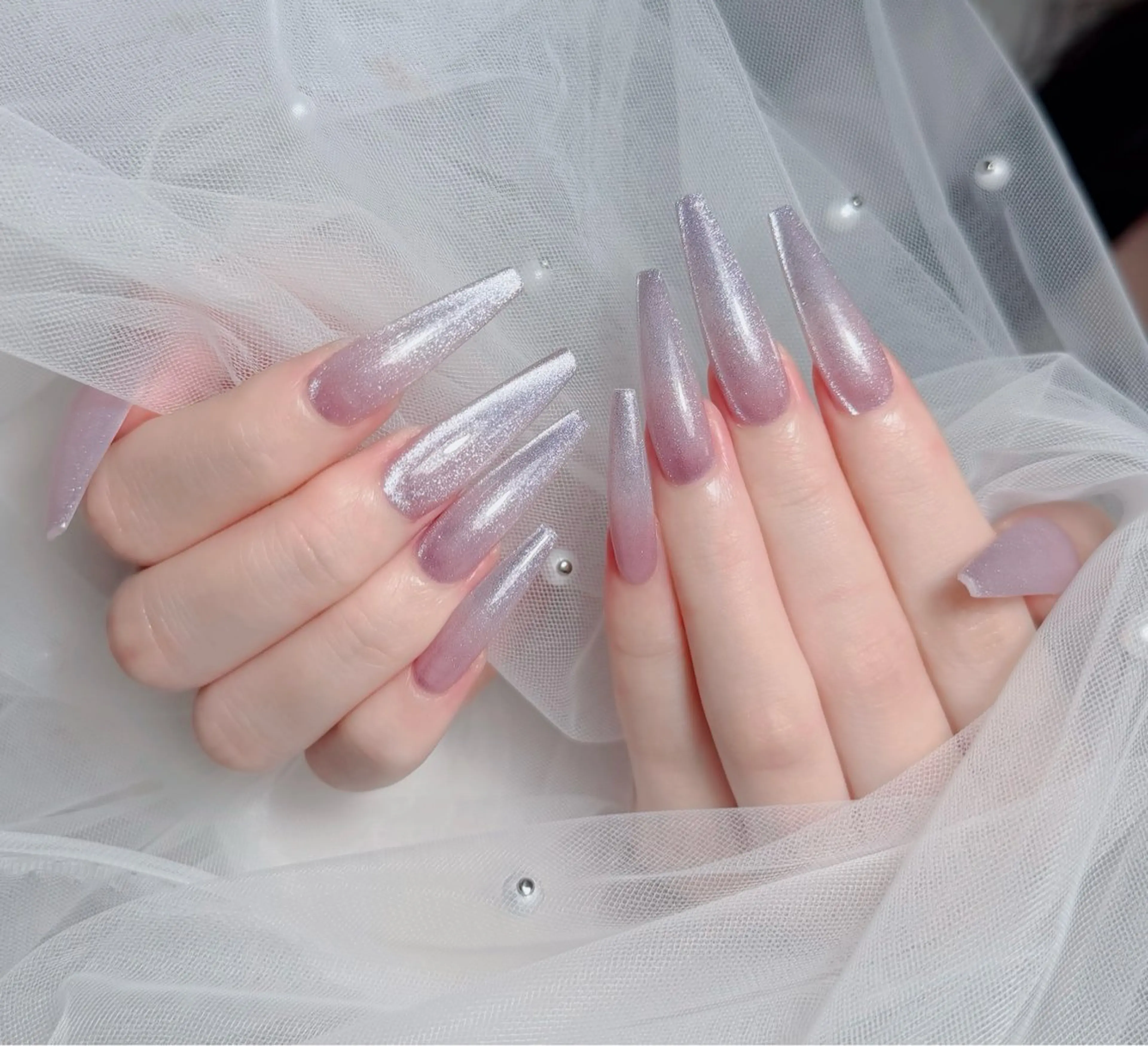 ネイル アートネイル 韓国ネイル 持ち込み ワンホンネイル ハンドネイル Lenie Nail Salonのネイルデザイン