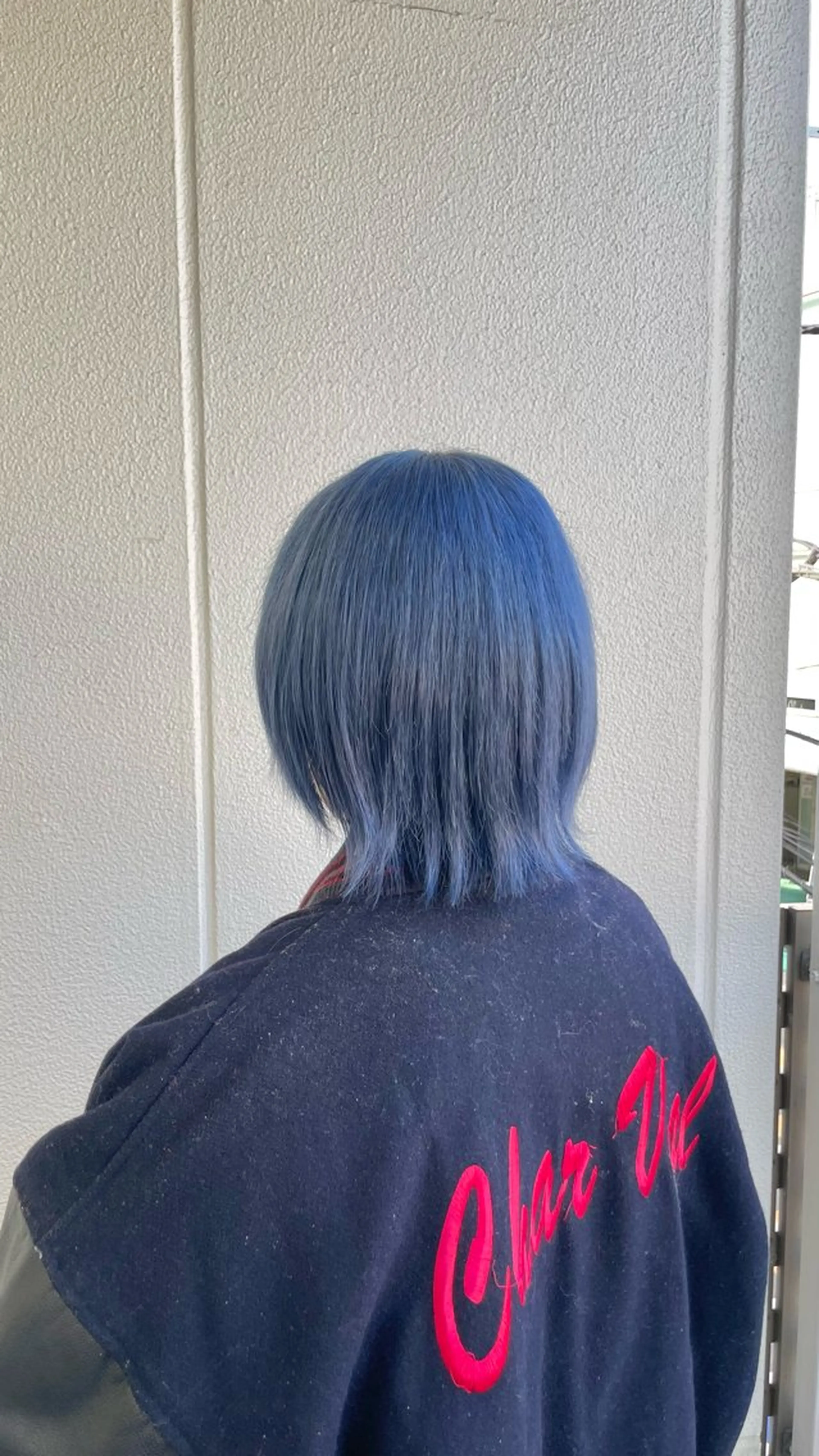 ショート カラー ブリーチ ブルーカラー ブルーラベンダー ラベンダーカラー ヘアカラー トリートメント ツヤ髪/韓国ヘア 💎Nokaのヘアスタイル