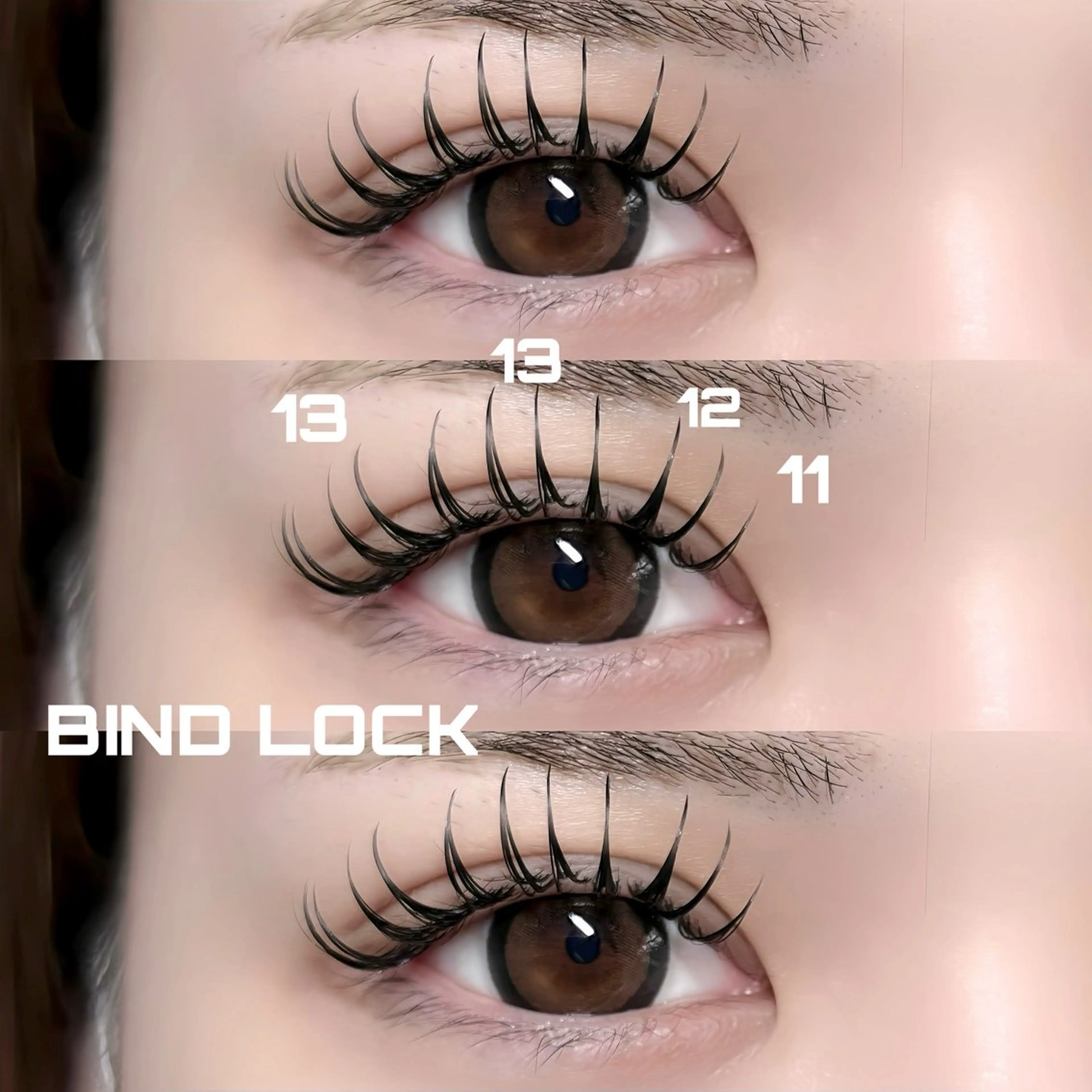 マツエク・マツパ バインドロック LASH muse .のマツエク・マツパデザイン