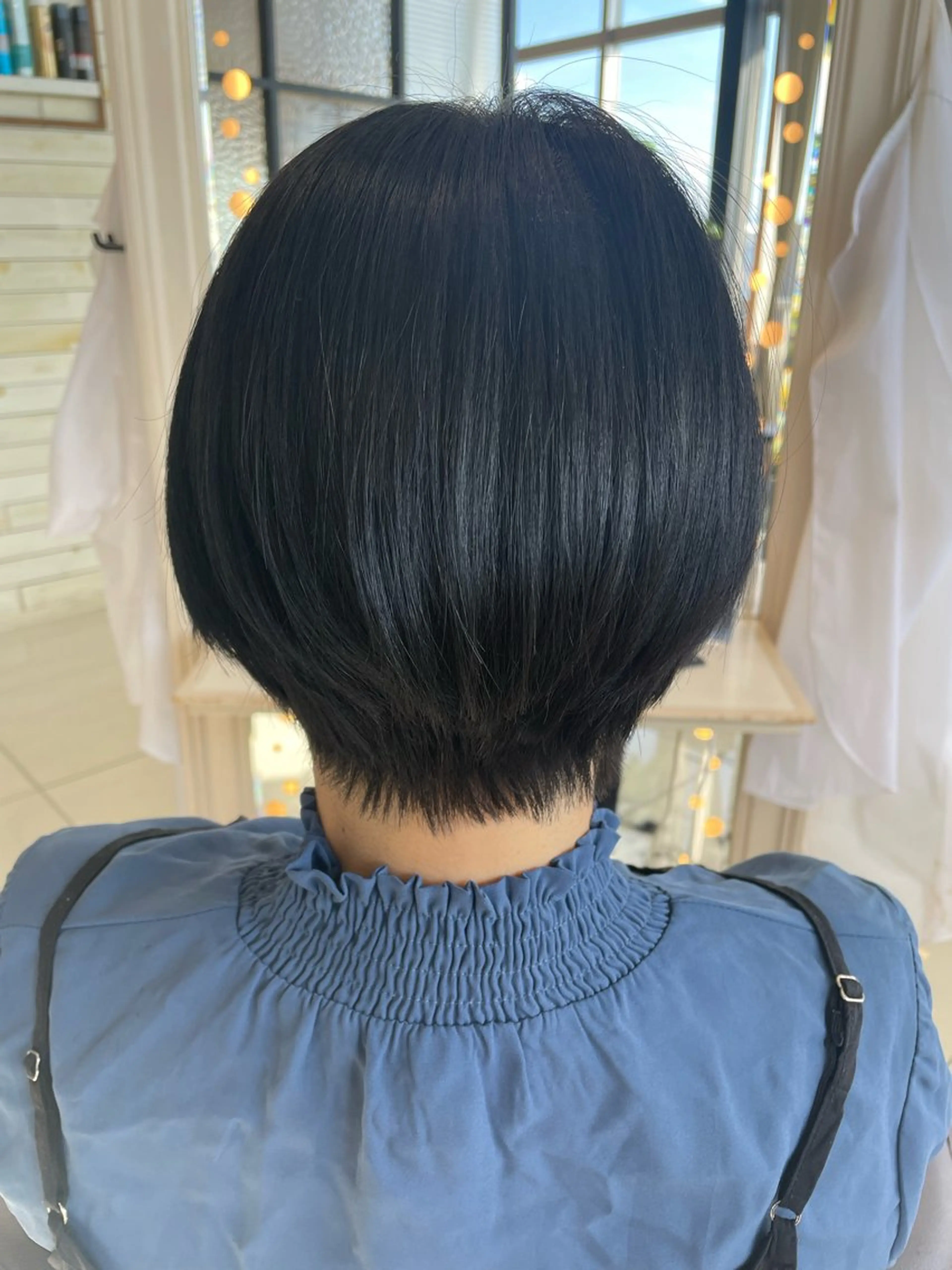 ショート カット ちぐさ/暖色/ ワンカラー🤍のヘアスタイル