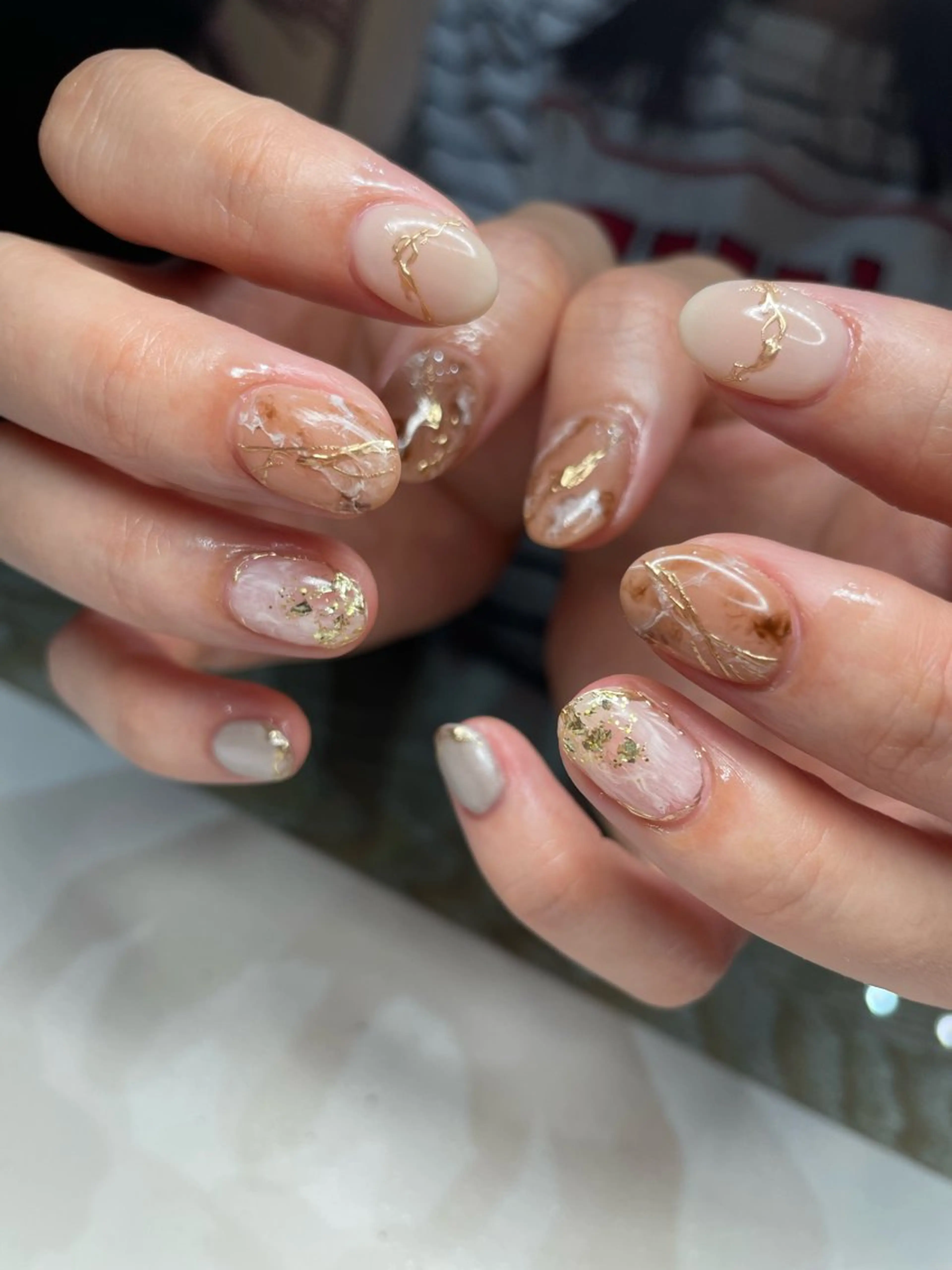 ネイル ニュアンス🥀個性派 MIYU🪅のネイルデザイン