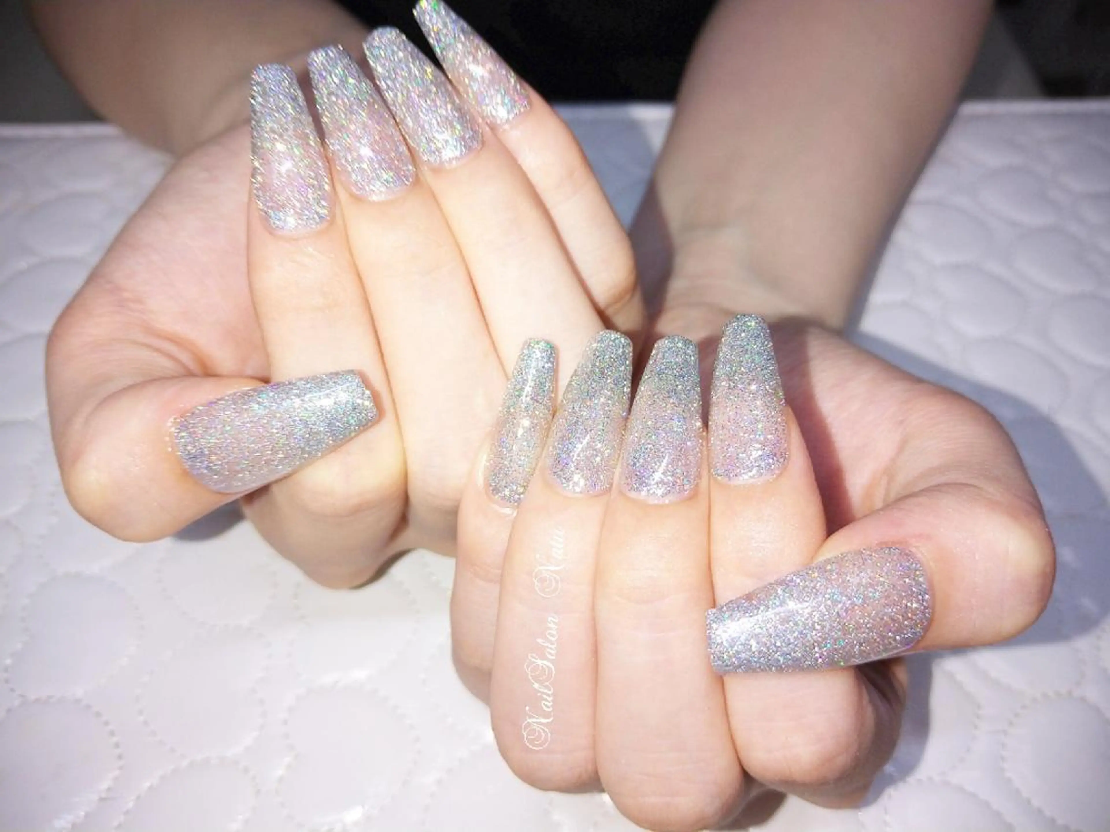 ネイル 長さ出し フラッシュネイル ワンカラーネイル nailsalon　 Natuのネイルデザイン