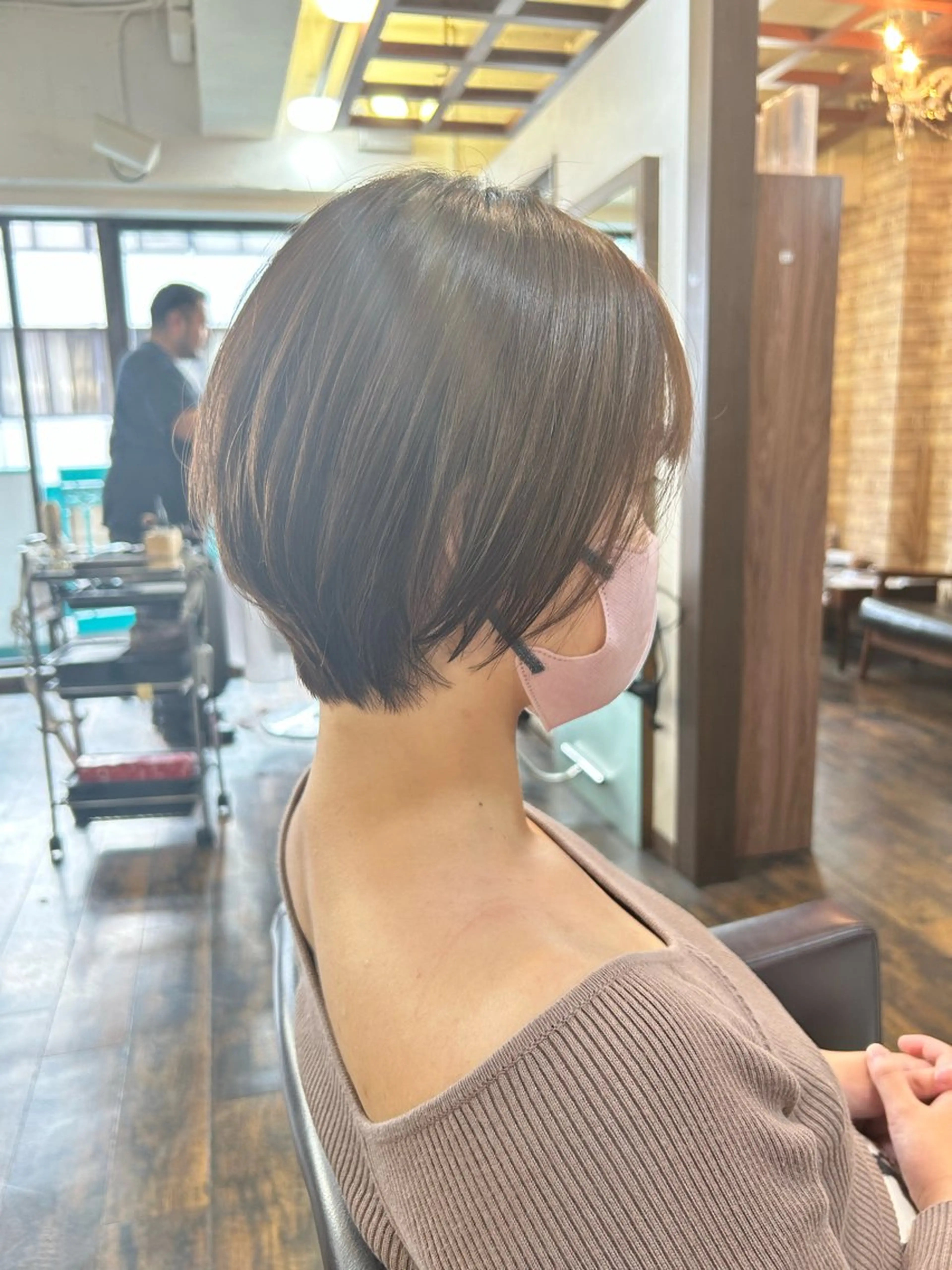 ショート graphy池袋 東ヶ崎　凌のヘアスタイル
