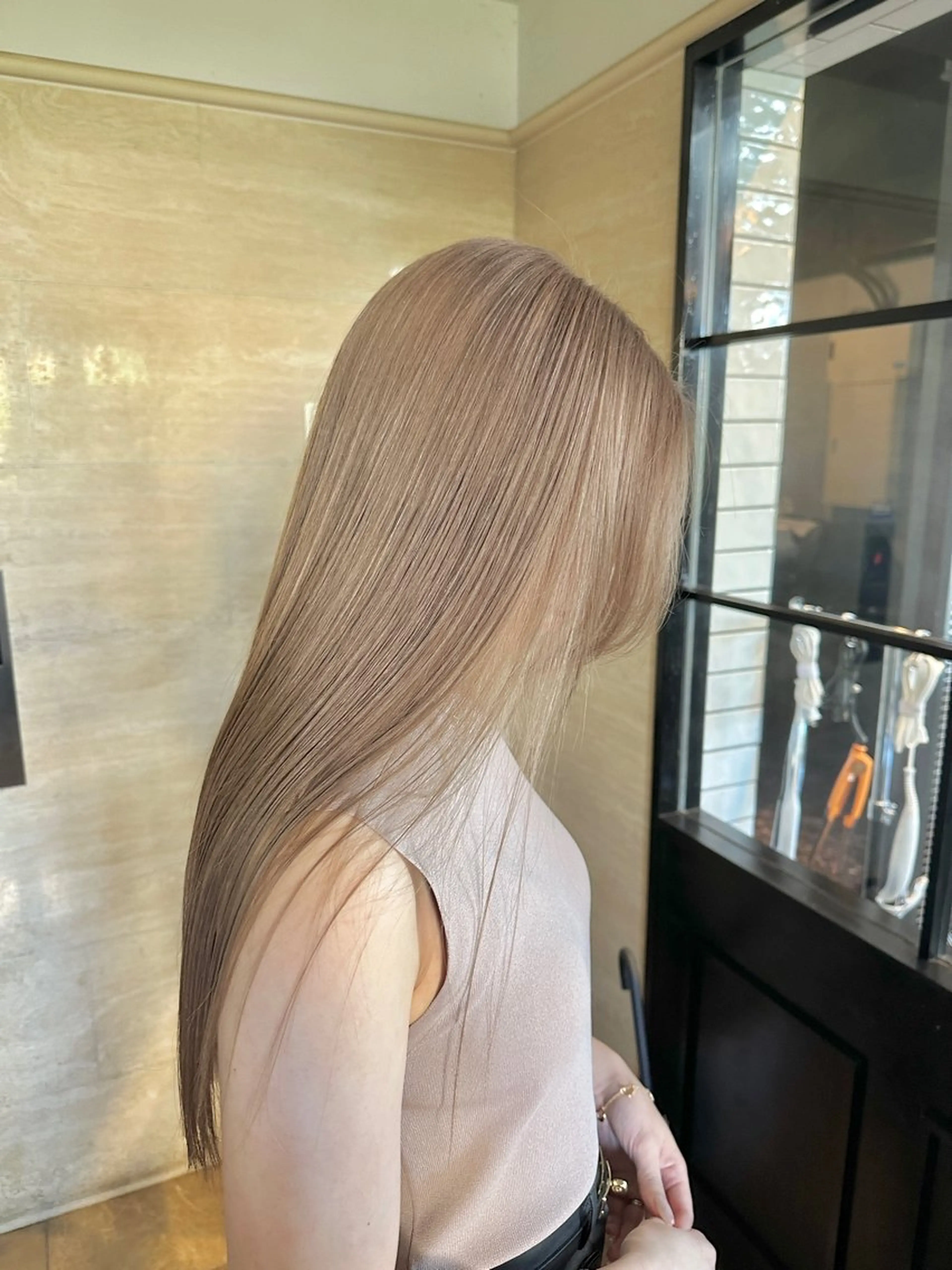 《新規様限定🩵》ケアカラー+毛髪強度改善TRの写真