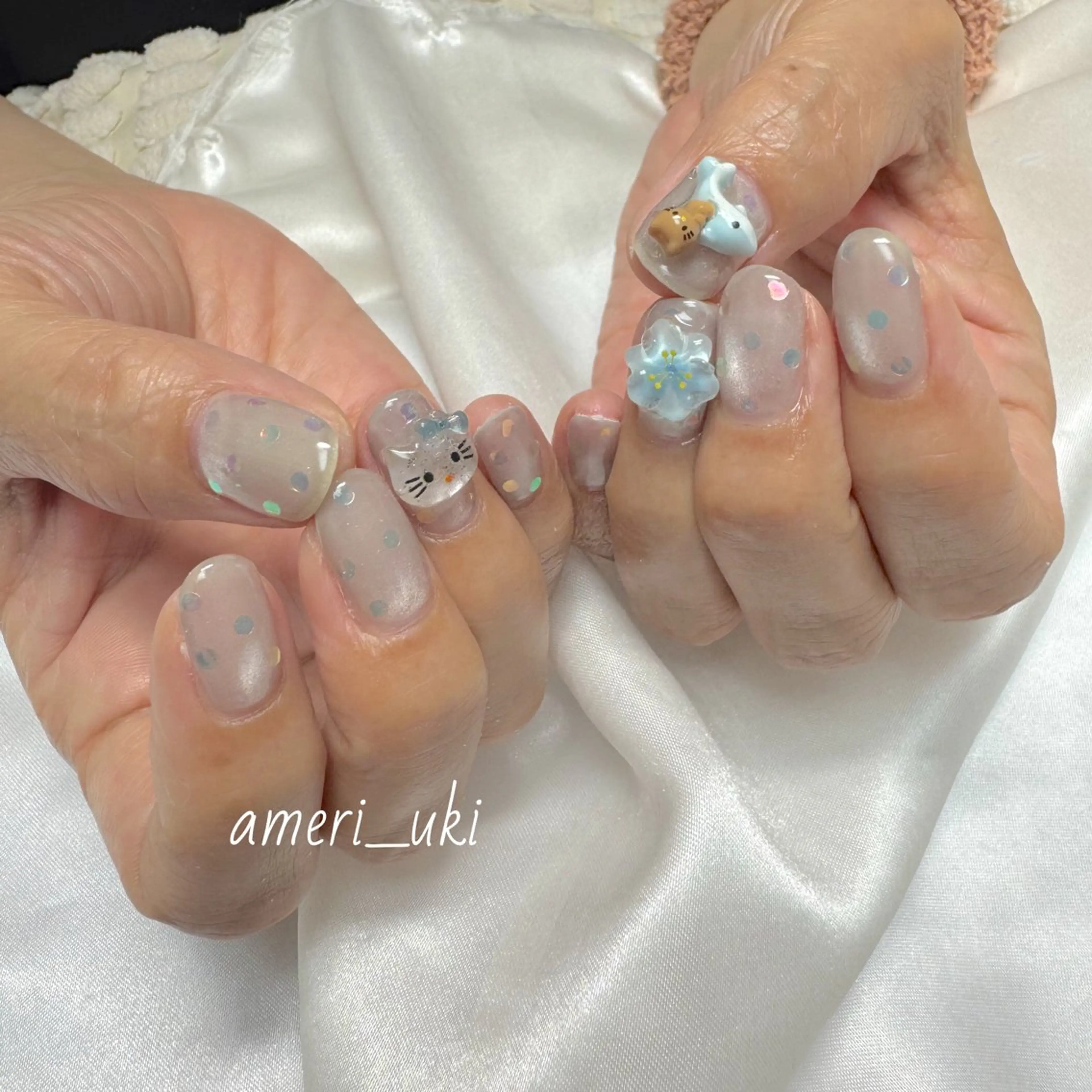 ネイル ハンドネイル Ameri nail /UKIのネイルデザイン