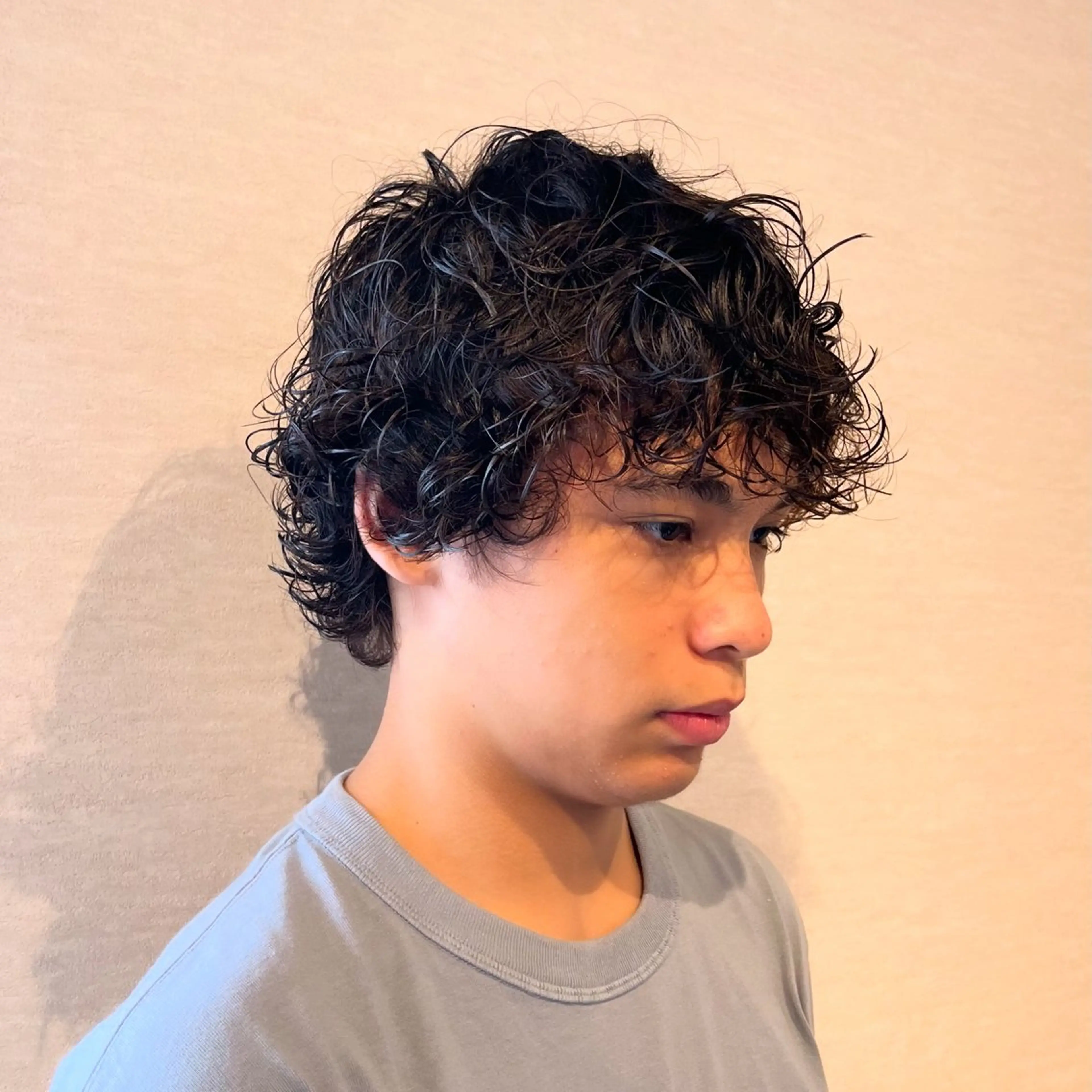 パーマ メンズ メンズパーマ 押上/ショート・ボブ /パーマ/山口卓朗のヘアスタイル