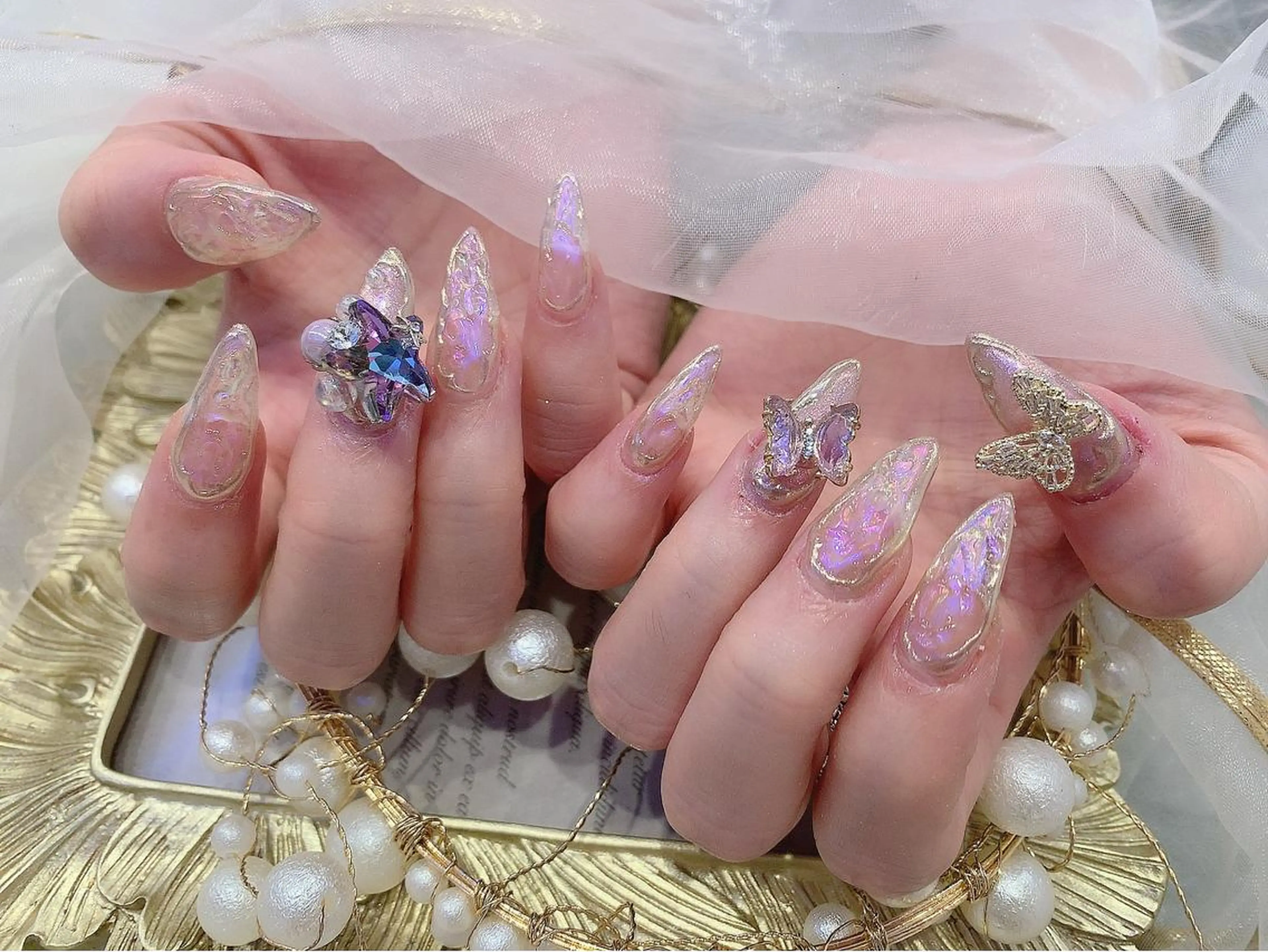 ロング ネイル Babarla Nailのネイルデザイン