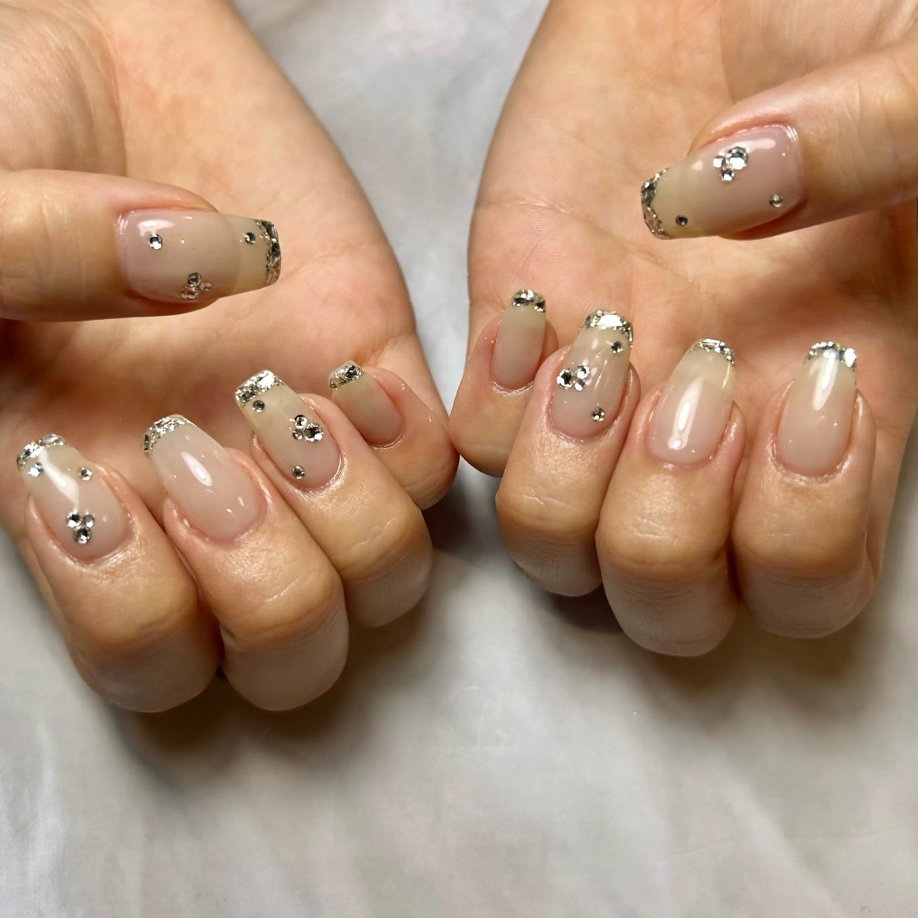 ネイル 持ち込み ブライダルネイル ハンドネイル Reflection marikoのネイルデザイン