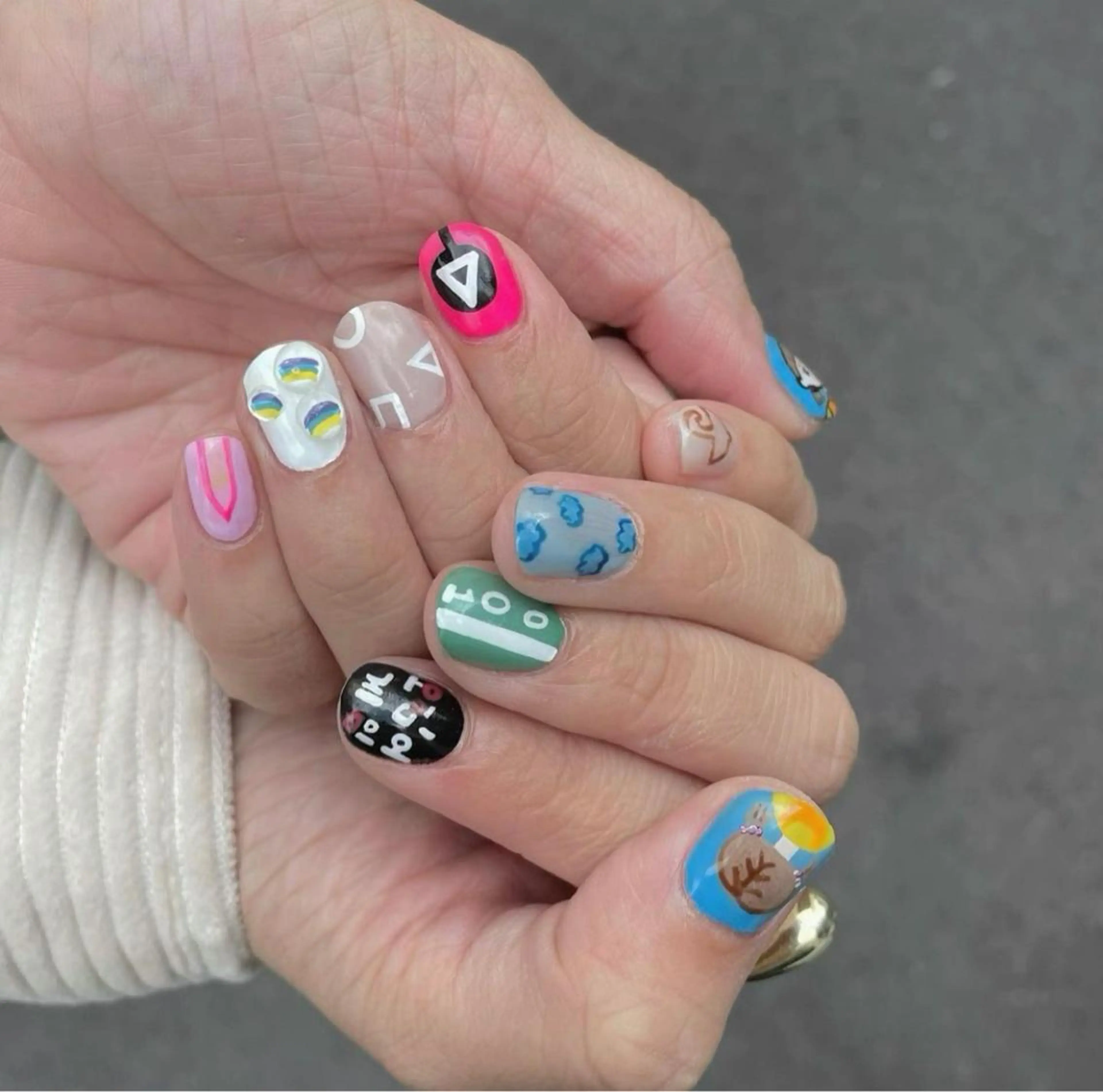 ネイル MAO ‪☆ 個性派 🪽のネイルデザイン