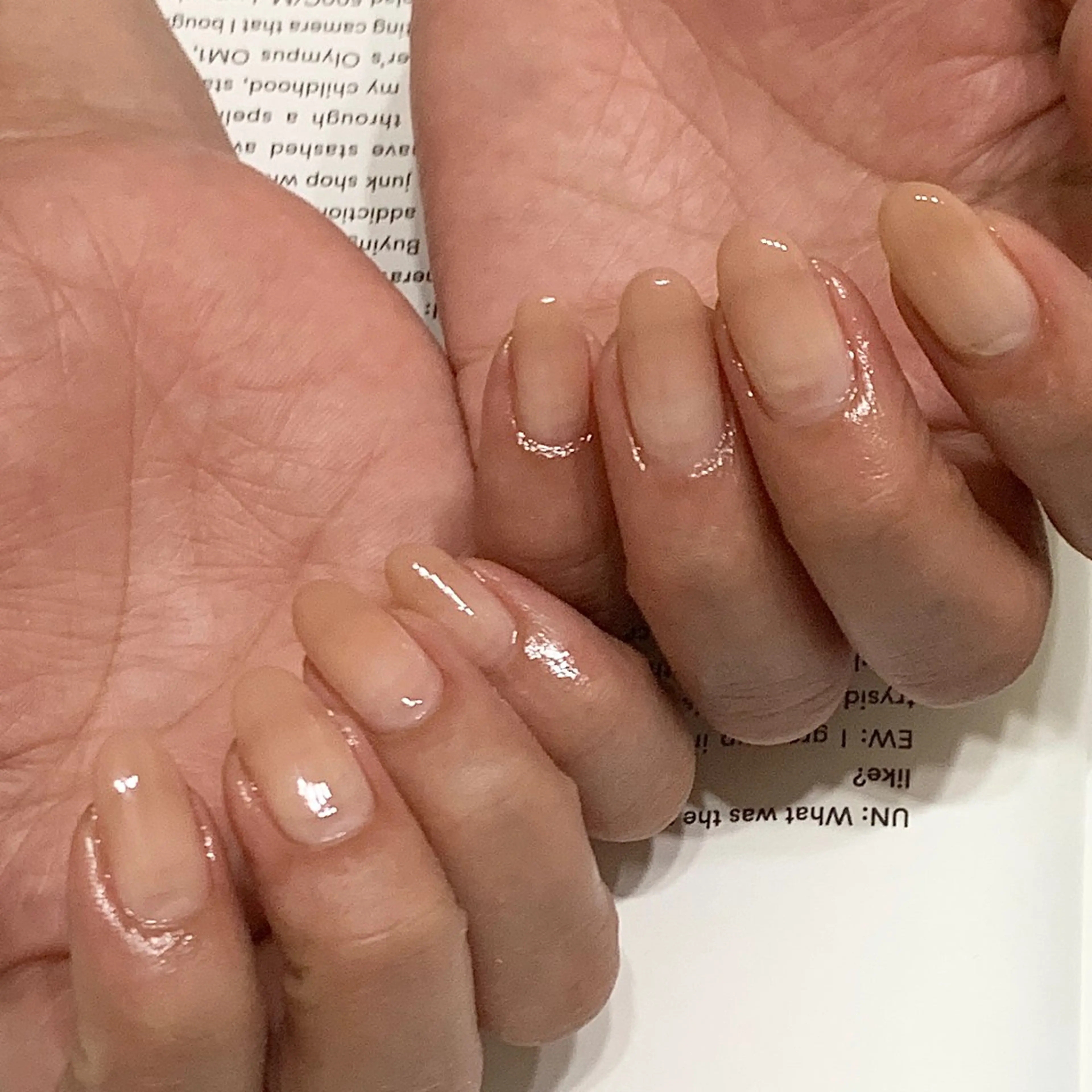 ネイル ブルー ジェルネイル グラデーション キラキラネイル 韓国ネイル RooM -mizuki-のネイルデザイン