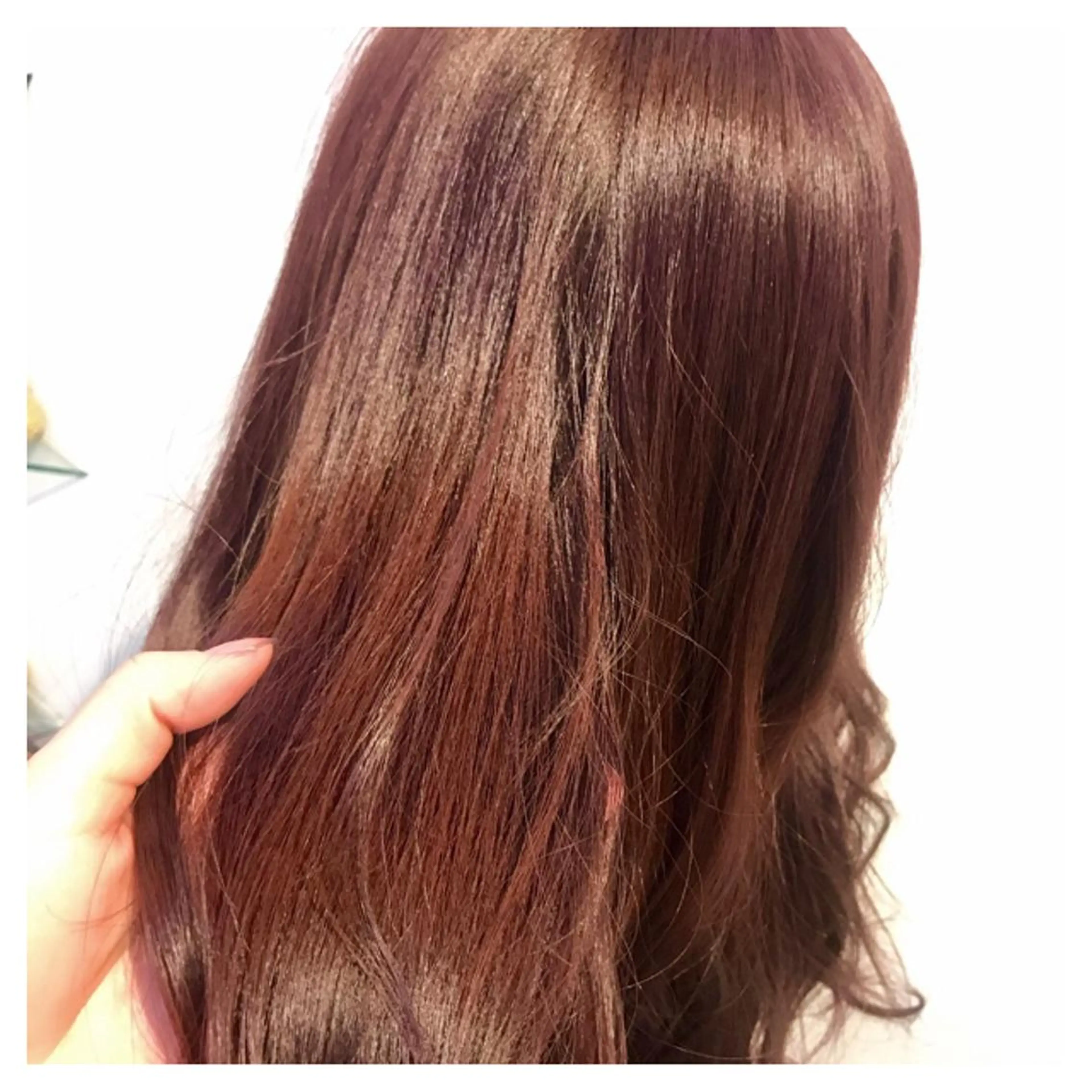 セミロング カラー 極艶透明感カラー🐰 髪質改善/出雲つぐみのヘアスタイル